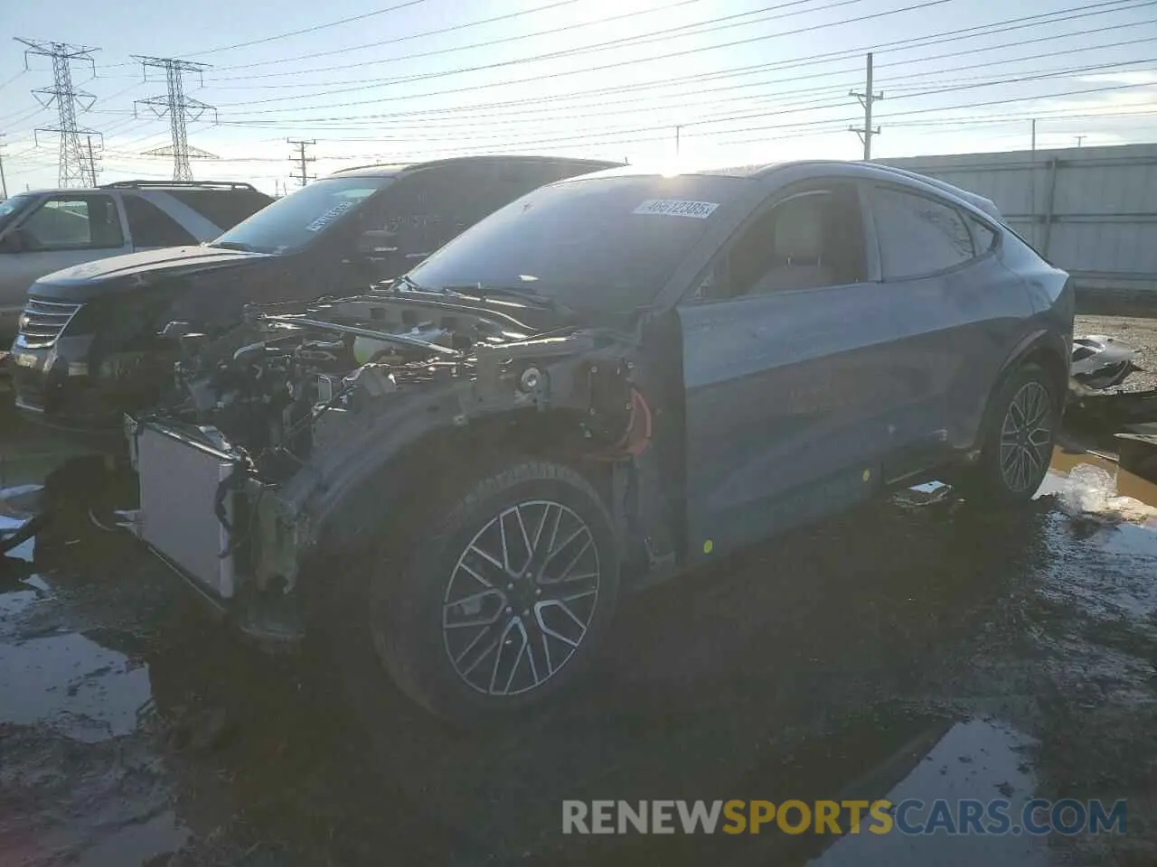 1 Photograph of a damaged car 3FMTK3SU1RMA48105 FORD MUSTANG 2024