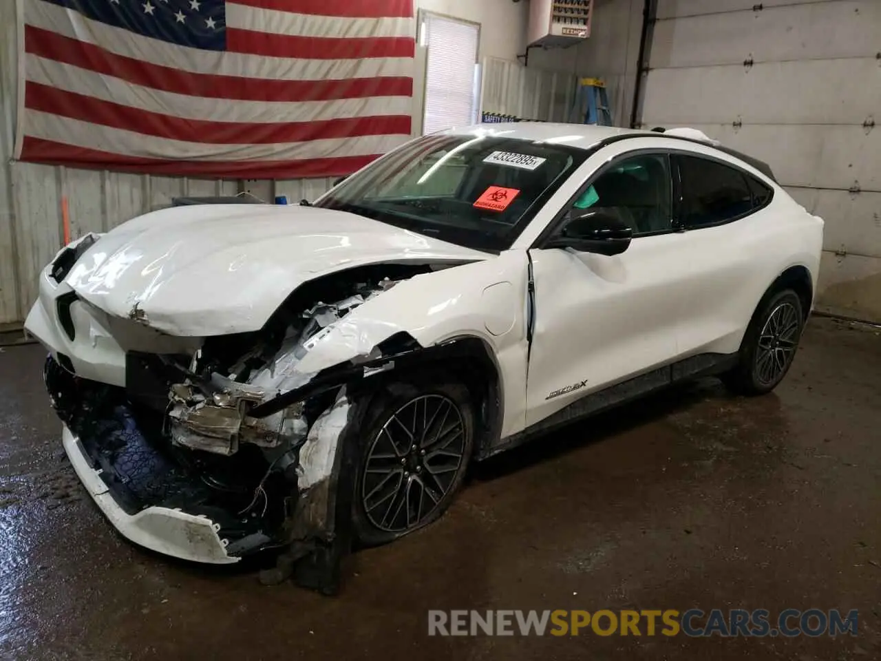 1 Photograph of a damaged car 3FMTK3SU1RMA51991 FORD MUSTANG 2024