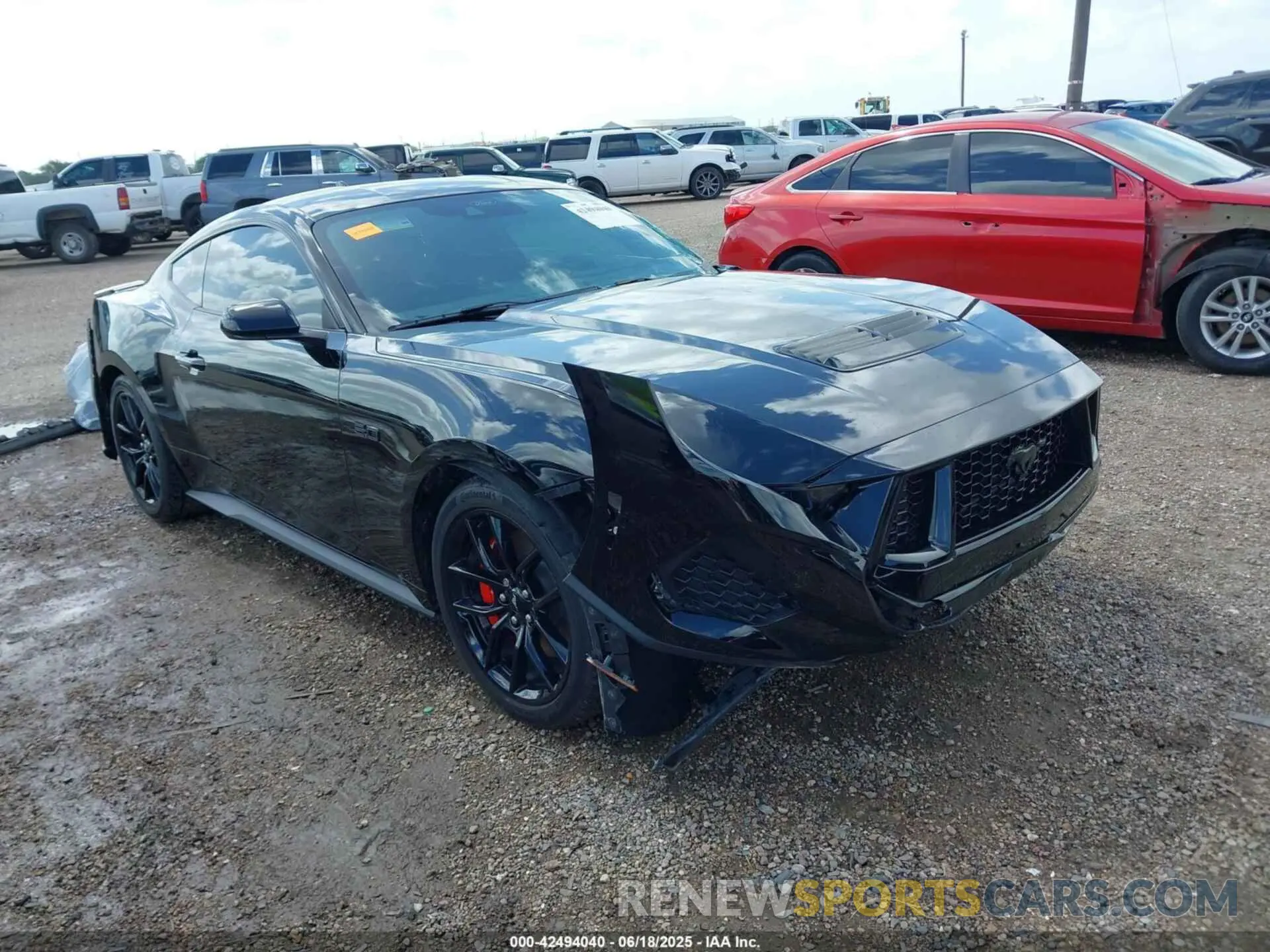 1 Photograph of a damaged car 1FA6P8CF7S5403506 FORD MUSTANG 2025