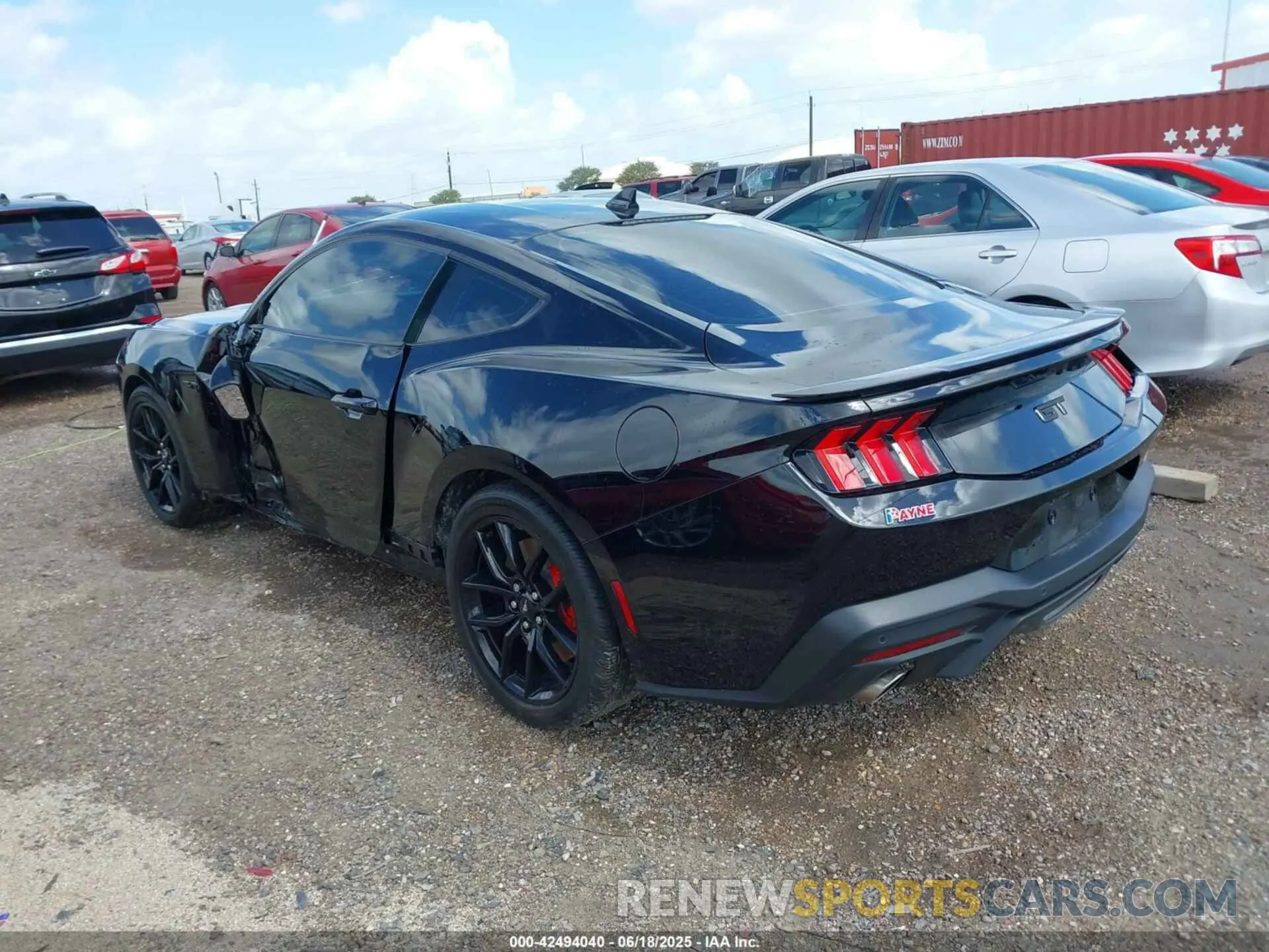 3 Photograph of a damaged car 1FA6P8CF7S5403506 FORD MUSTANG 2025