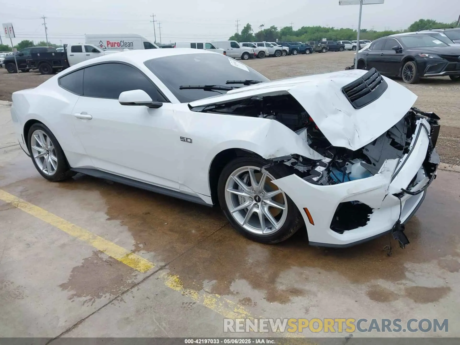 1 Photograph of a damaged car 1FA6P8CF7S5404588 FORD MUSTANG 2025