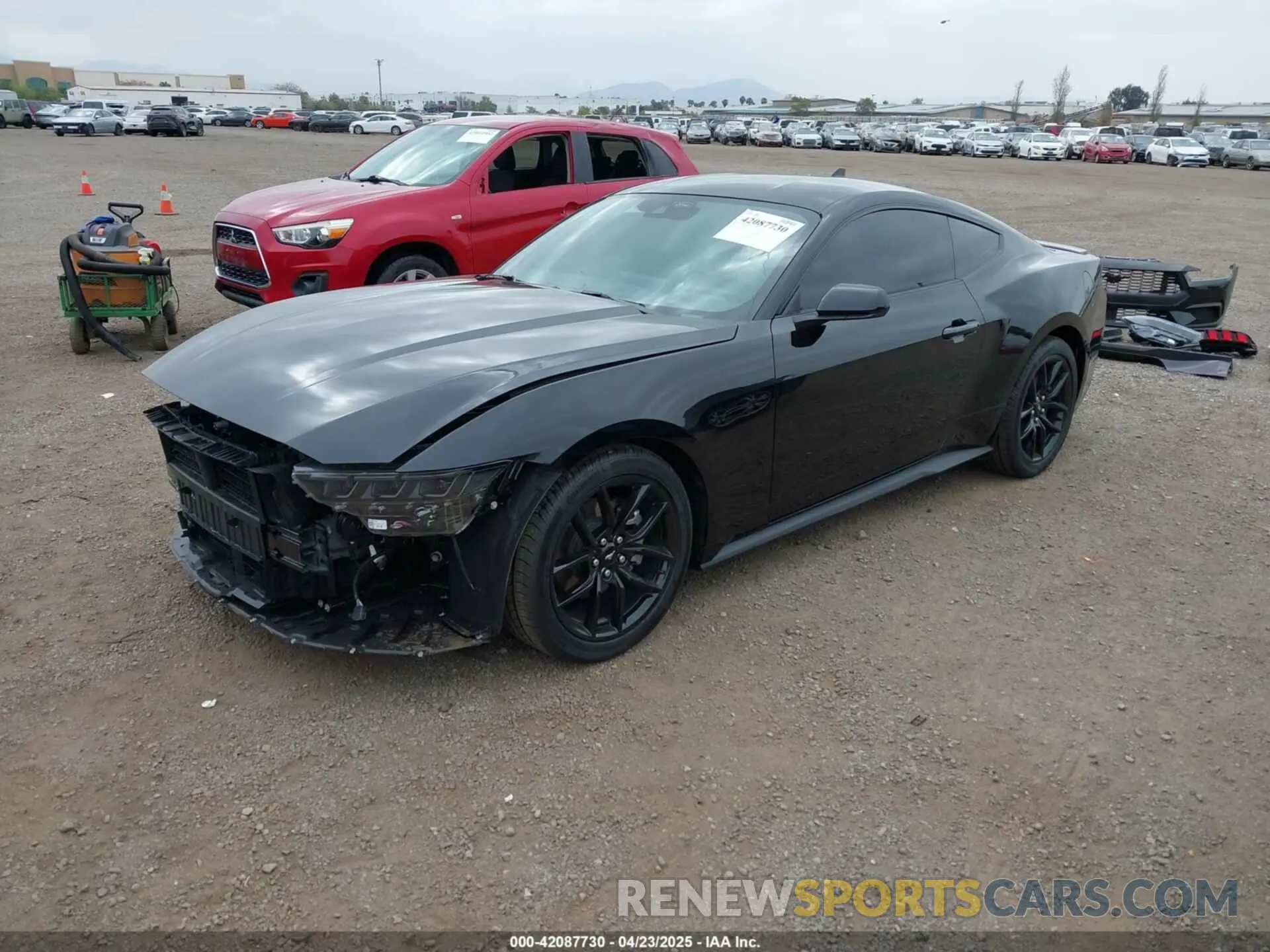 2 Photograph of a damaged car 1FA6P8TH5S5110267 FORD MUSTANG 2025