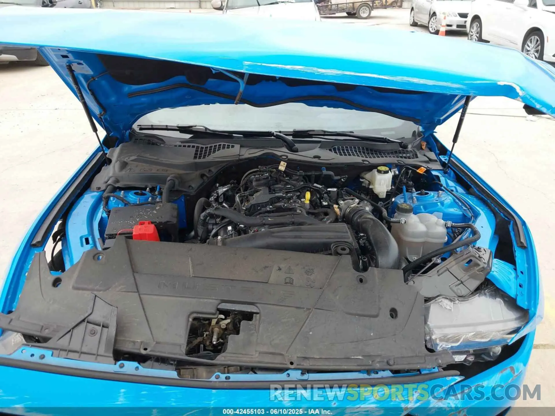 10 Photograph of a damaged car 1FA6P8TH7S5104146 FORD MUSTANG 2025