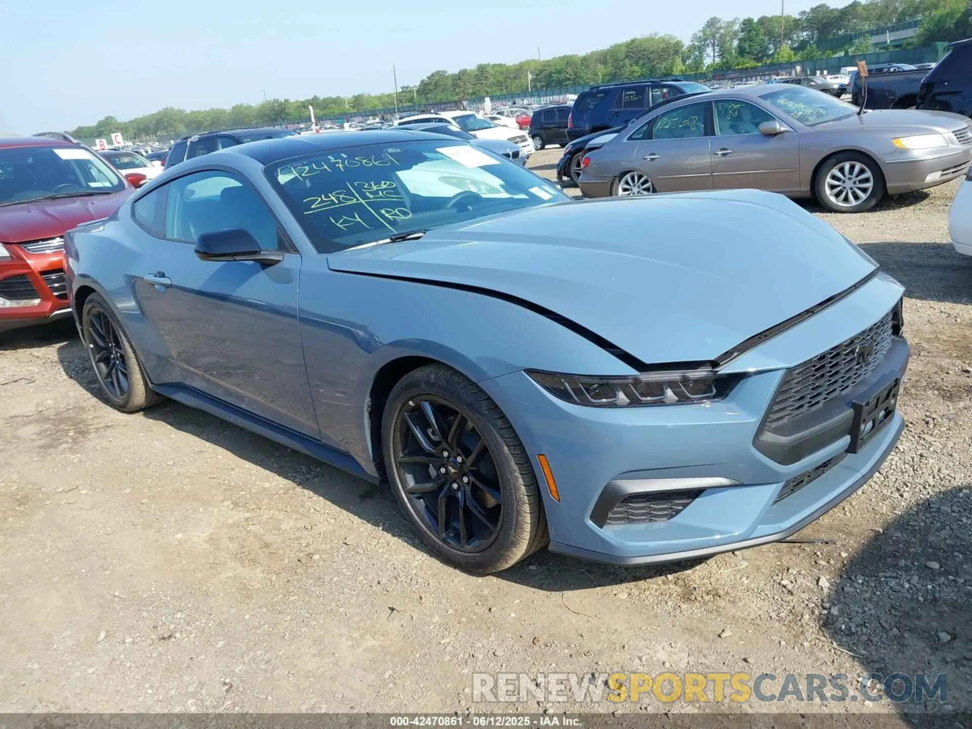 1 Photograph of a damaged car 1FA6P8TH7S5112957 FORD MUSTANG 2025