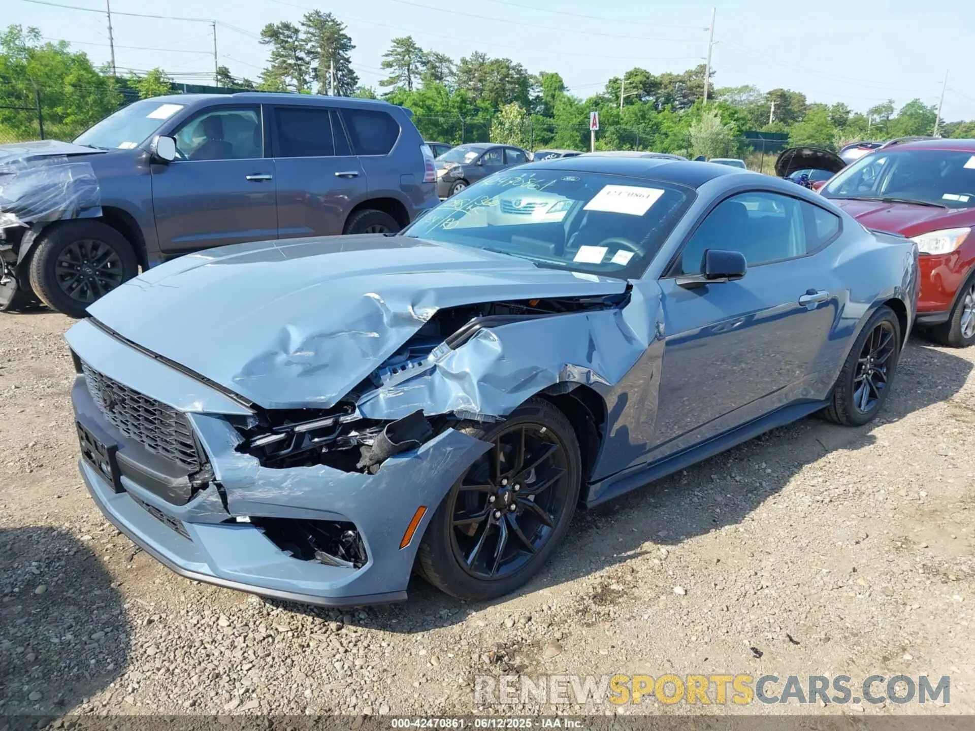 2 Photograph of a damaged car 1FA6P8TH7S5112957 FORD MUSTANG 2025