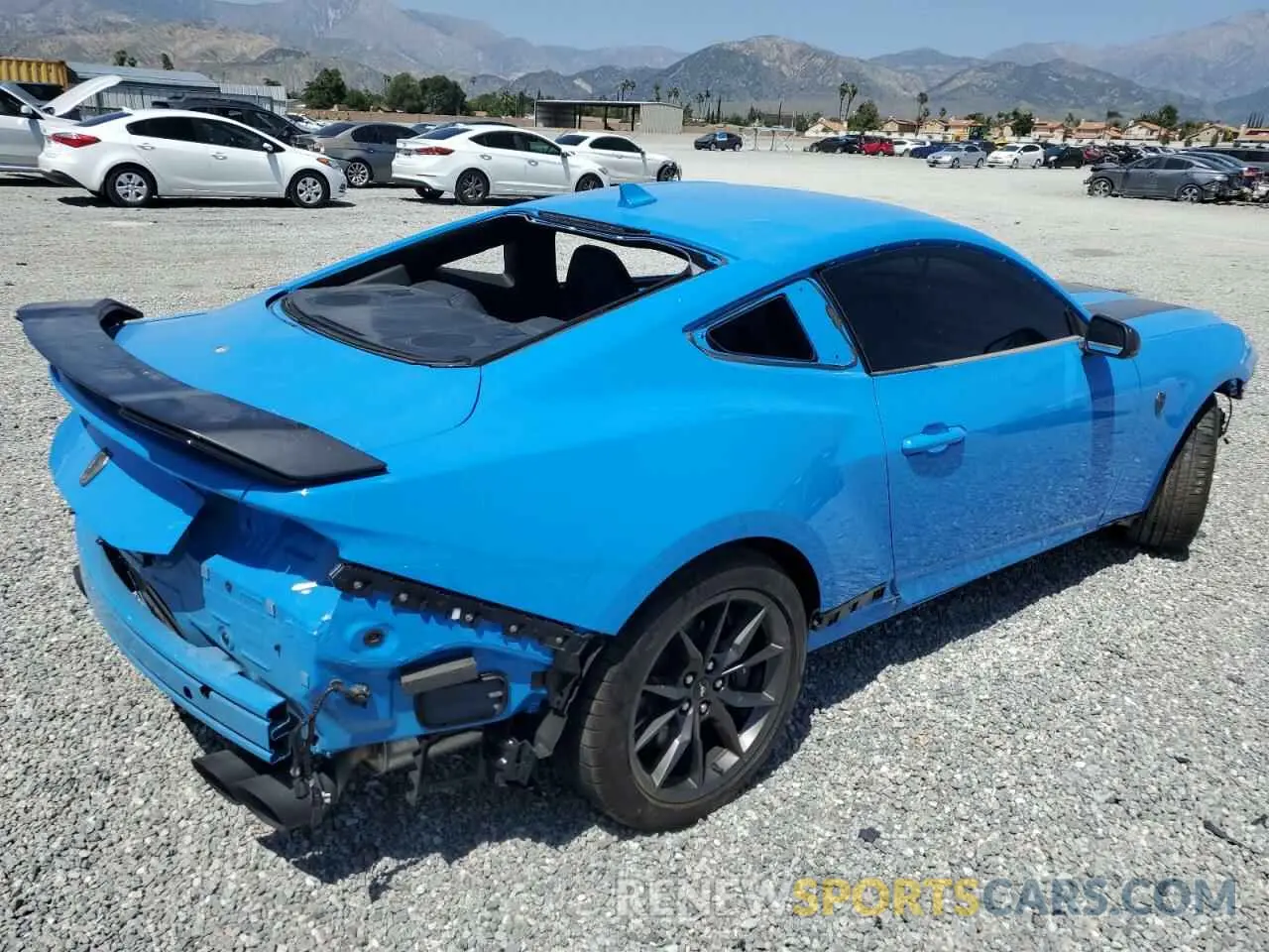 3 Photograph of a damaged car 1FA6P8R00R5503685 FORD MUSTANG DA 2024