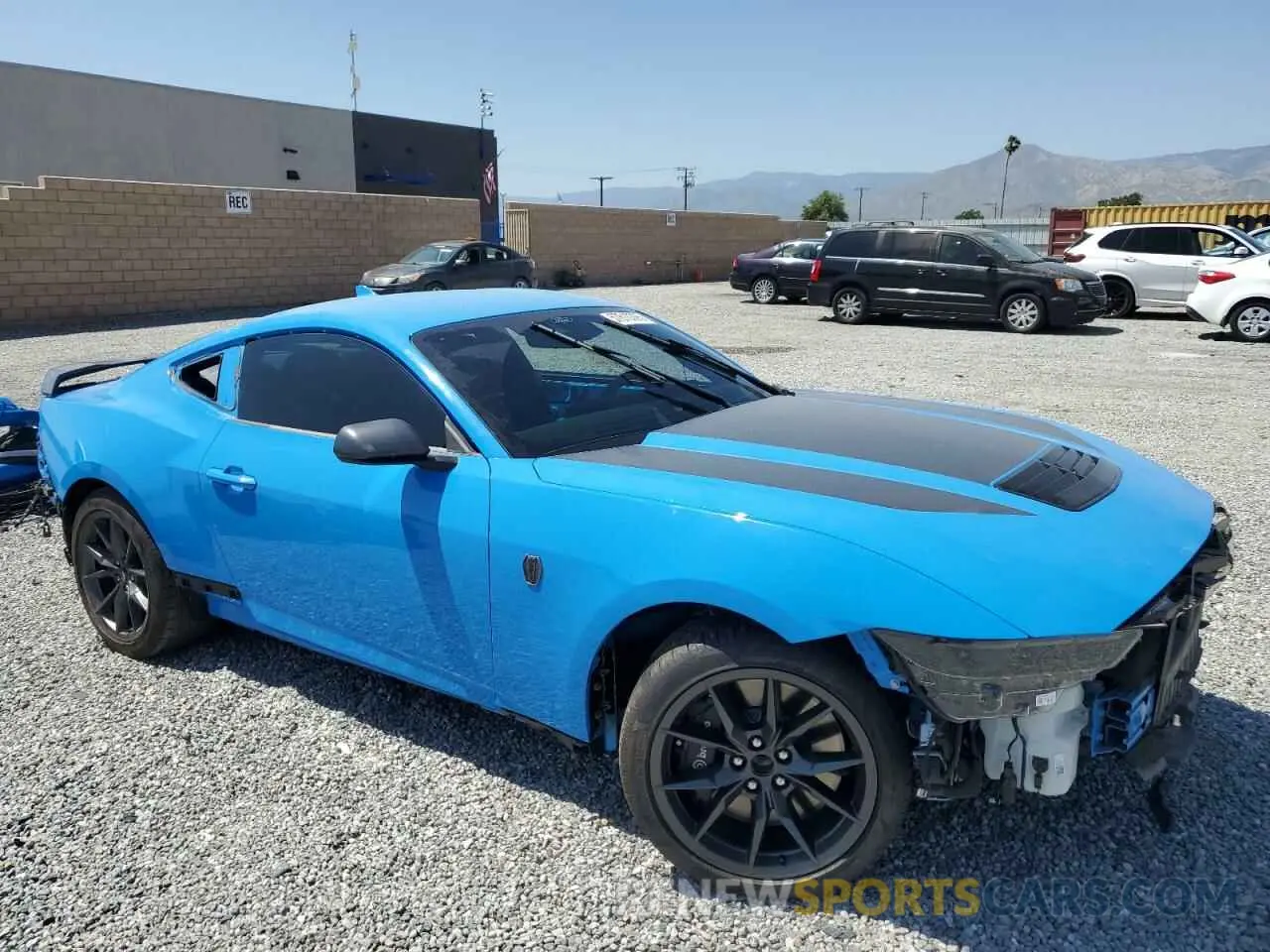 4 Photograph of a damaged car 1FA6P8R00R5503685 FORD MUSTANG DA 2024