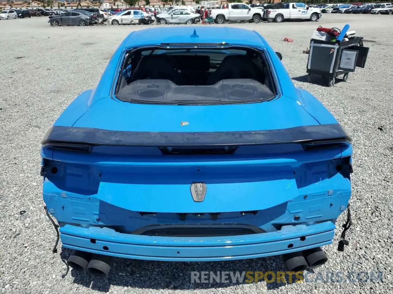 6 Photograph of a damaged car 1FA6P8R00R5503685 FORD MUSTANG DA 2024