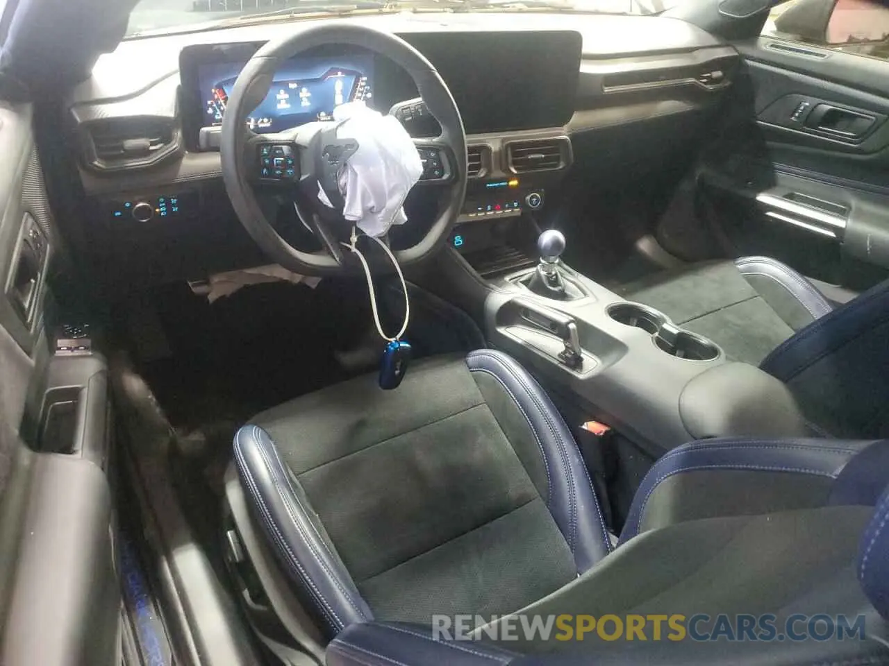 8 Фотография поврежденного автомобиля 1FA6P8R03R5507312 FORD MUSTANG DA 2024