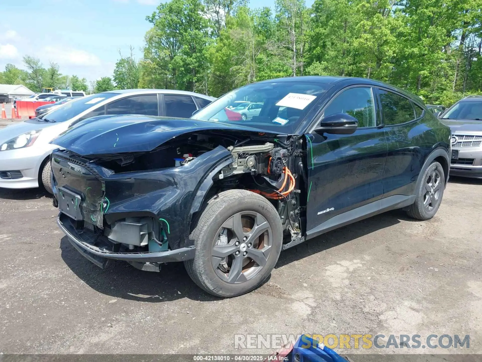 2 Photograph of a damaged car 3FMTK1SSXMMA35655 FORD MUSTANG MACH-E 2021