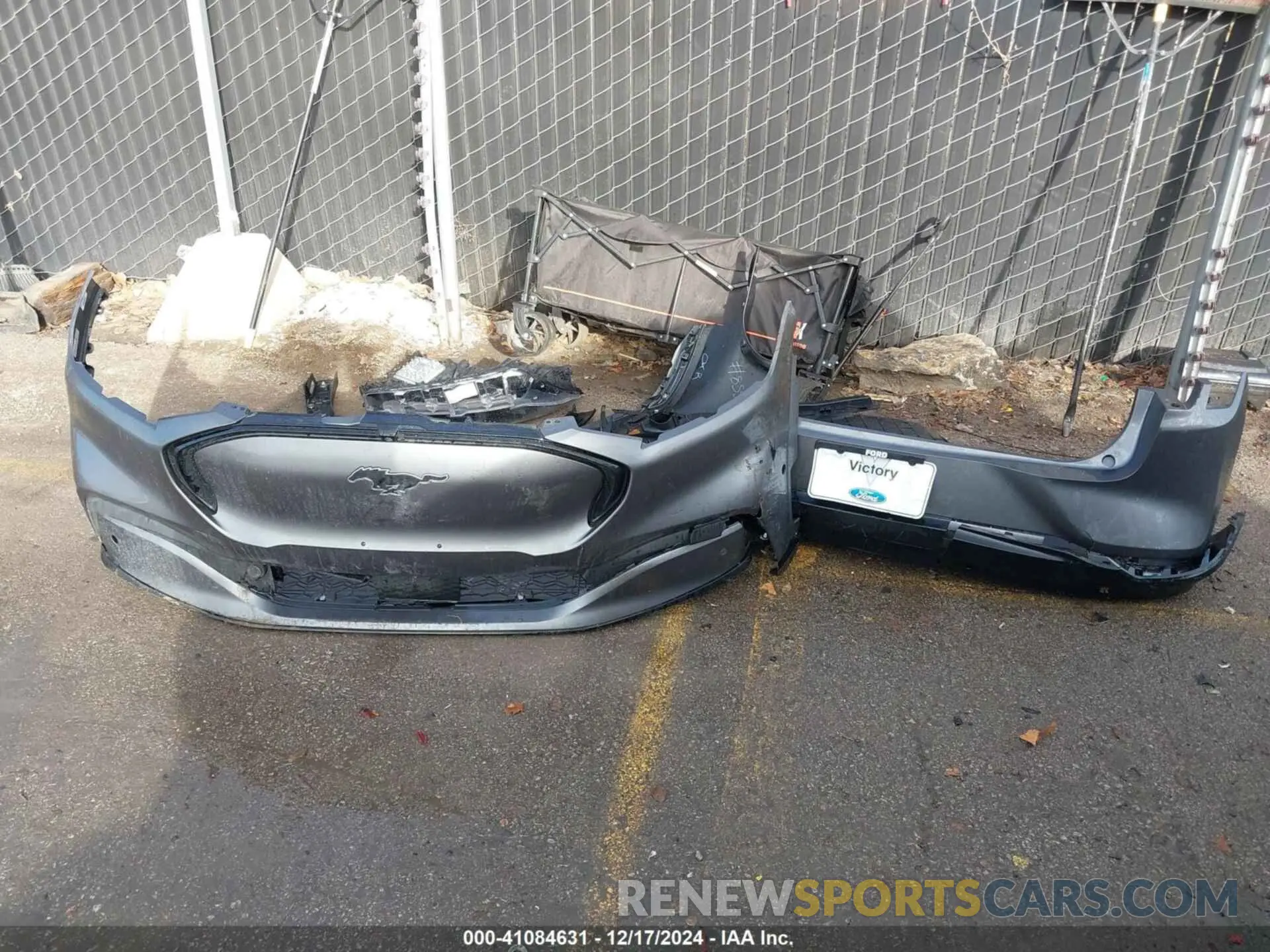 11 Photograph of a damaged car 3FMTK3R74MMA08531 FORD MUSTANG MACH-E 2021