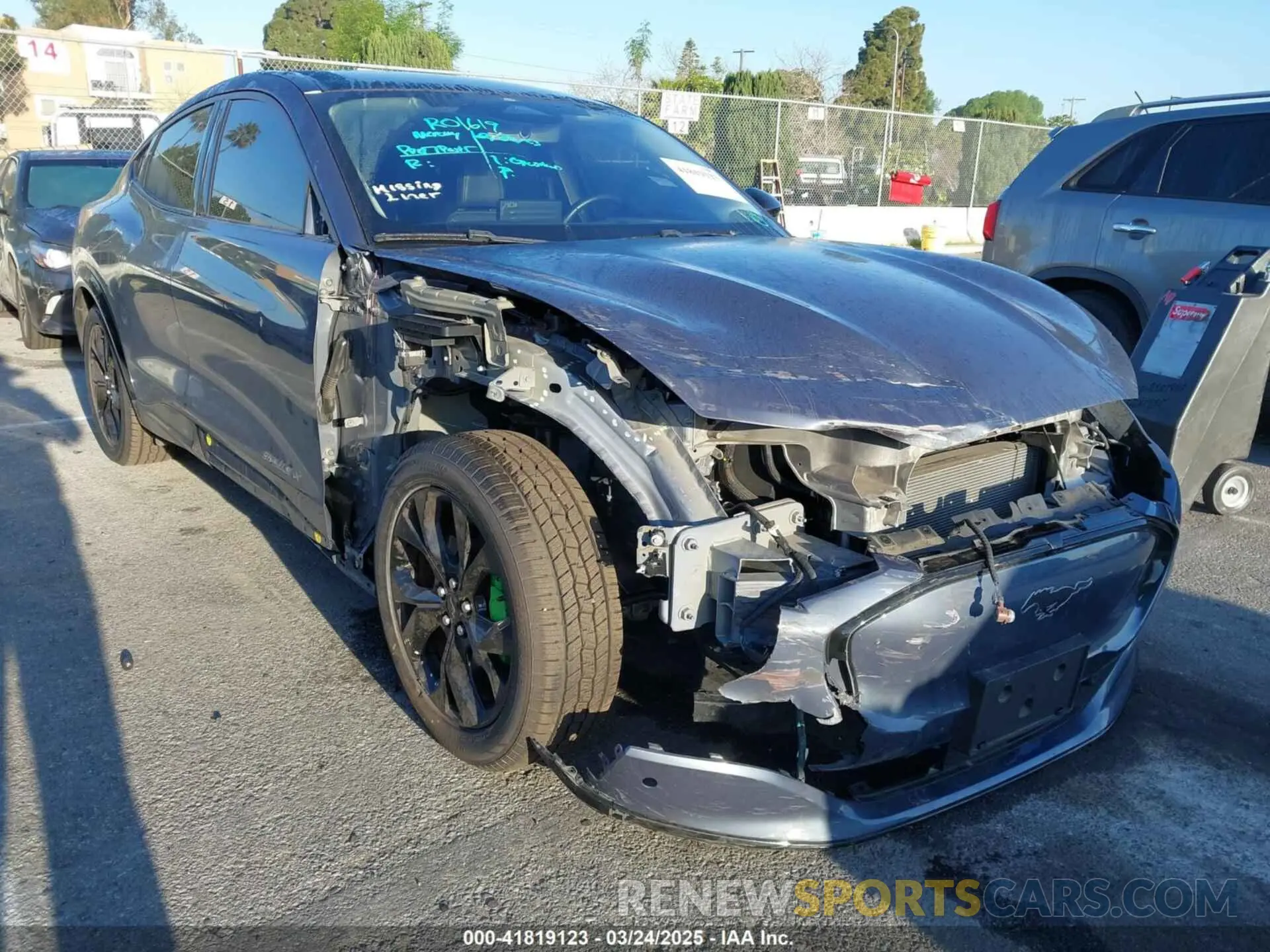 1 Photograph of a damaged car 3FMTK3R76MMA21152 FORD MUSTANG MACH-E 2021