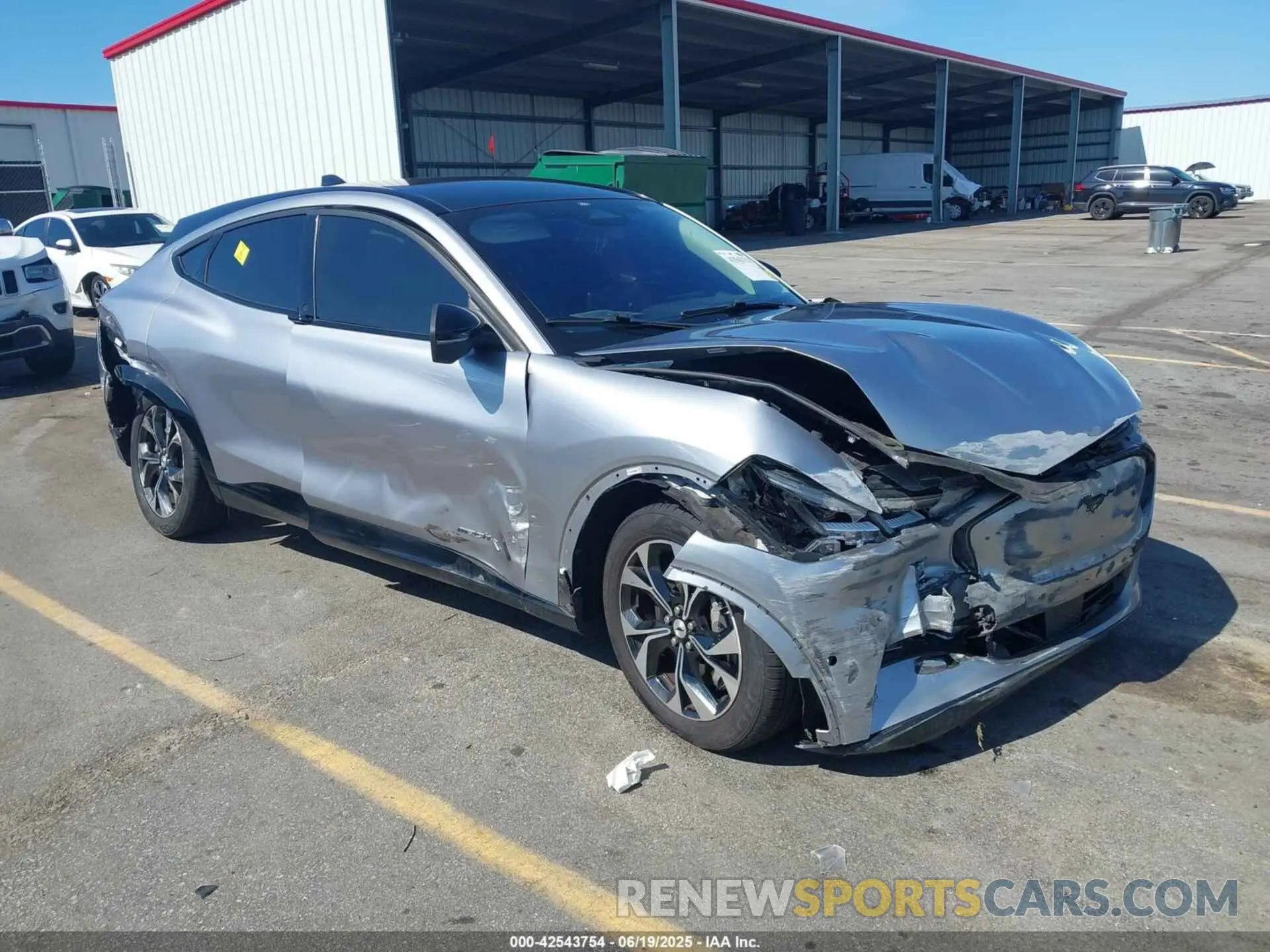 1 Photograph of a damaged car 3FMTK3SS4MMA08687 FORD MUSTANG MACH-E 2021