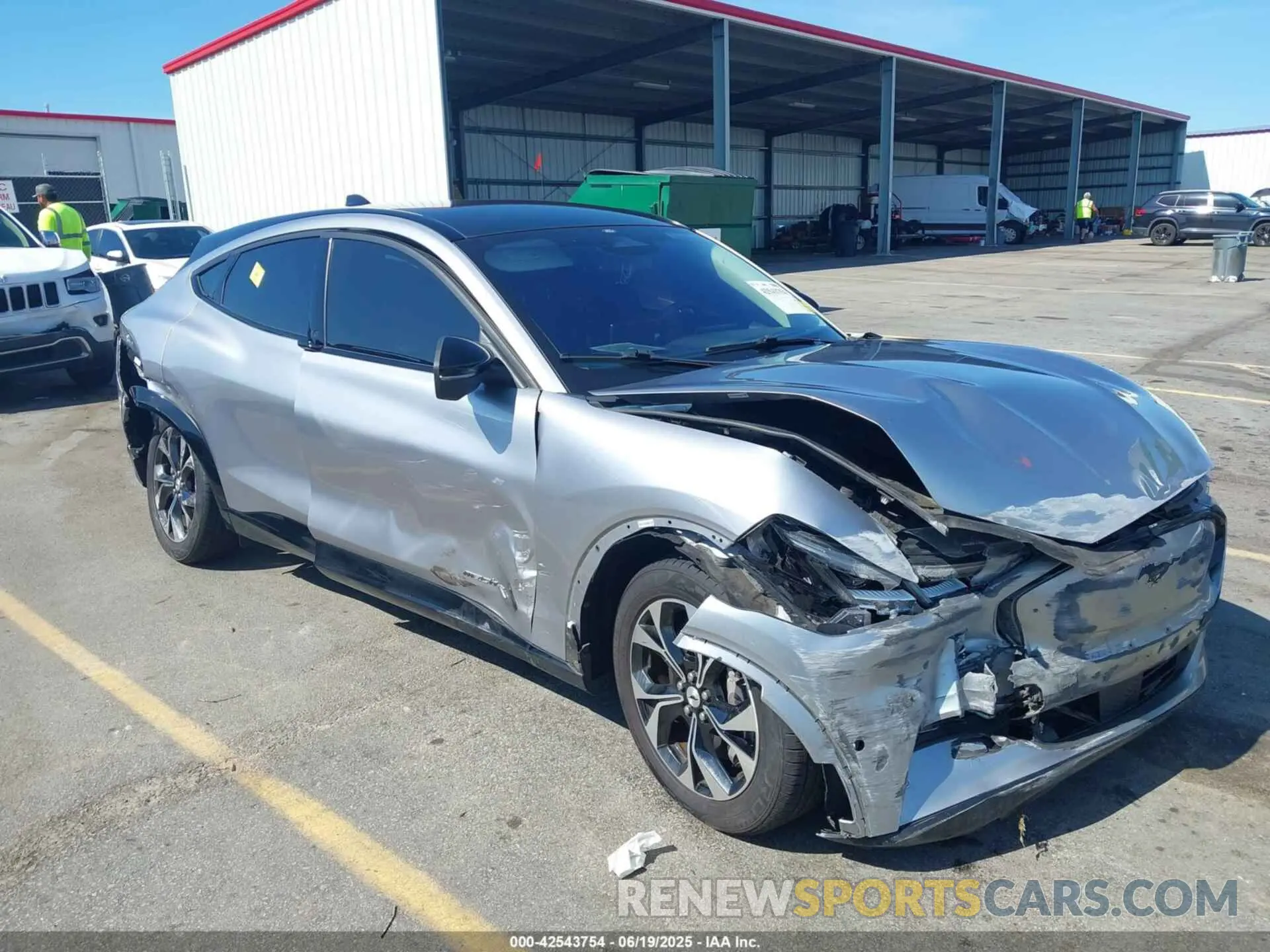 6 Photograph of a damaged car 3FMTK3SS4MMA08687 FORD MUSTANG MACH-E 2021