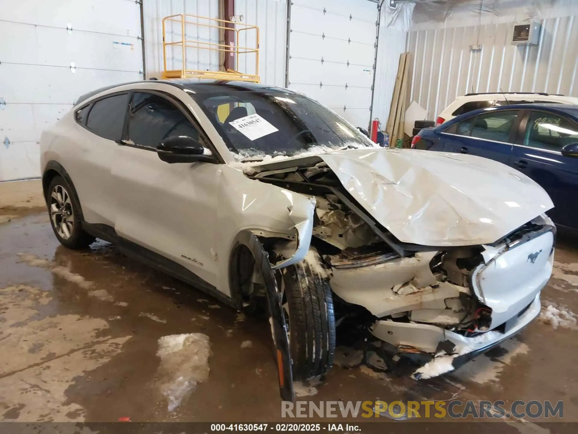 1 Photograph of a damaged car 3FMTK3SS8MMA55558 FORD MUSTANG MACH-E 2021