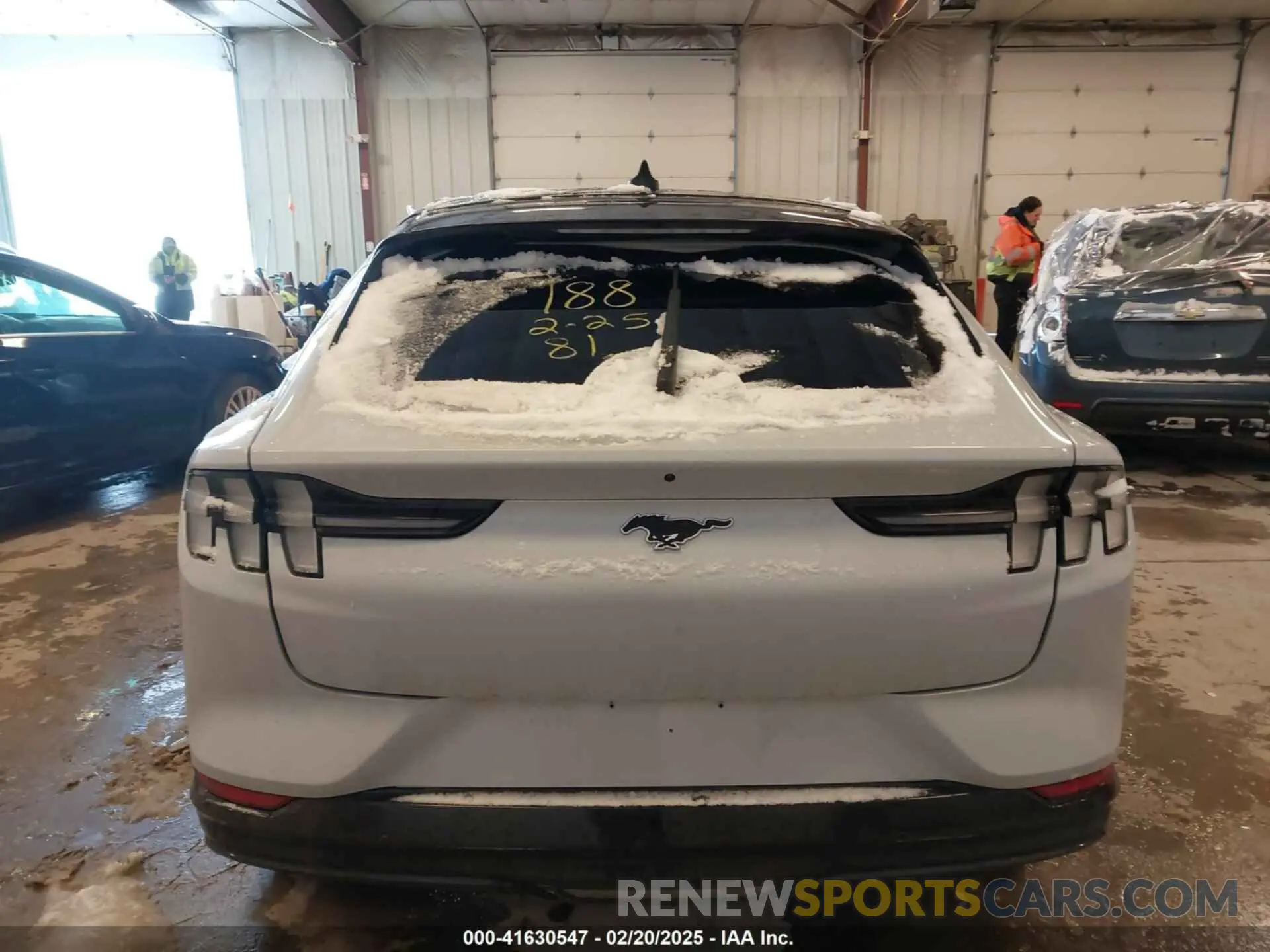 16 Photograph of a damaged car 3FMTK3SS8MMA55558 FORD MUSTANG MACH-E 2021