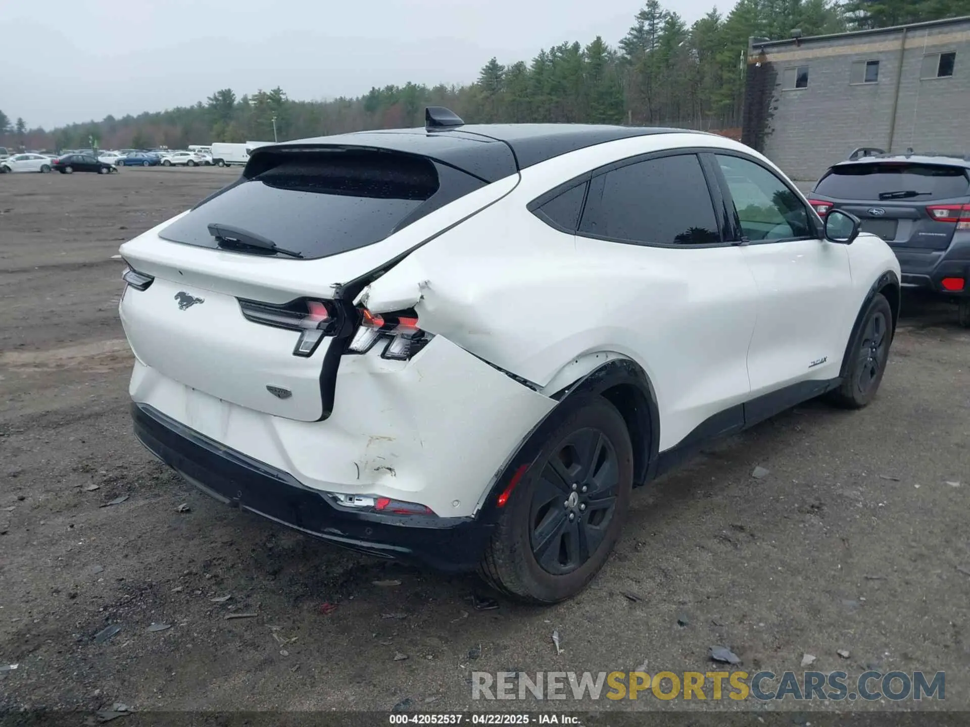 4 Photograph of a damaged car 3FMTK2SU9NMA58241 FORD MUSTANG MACH-E 2022