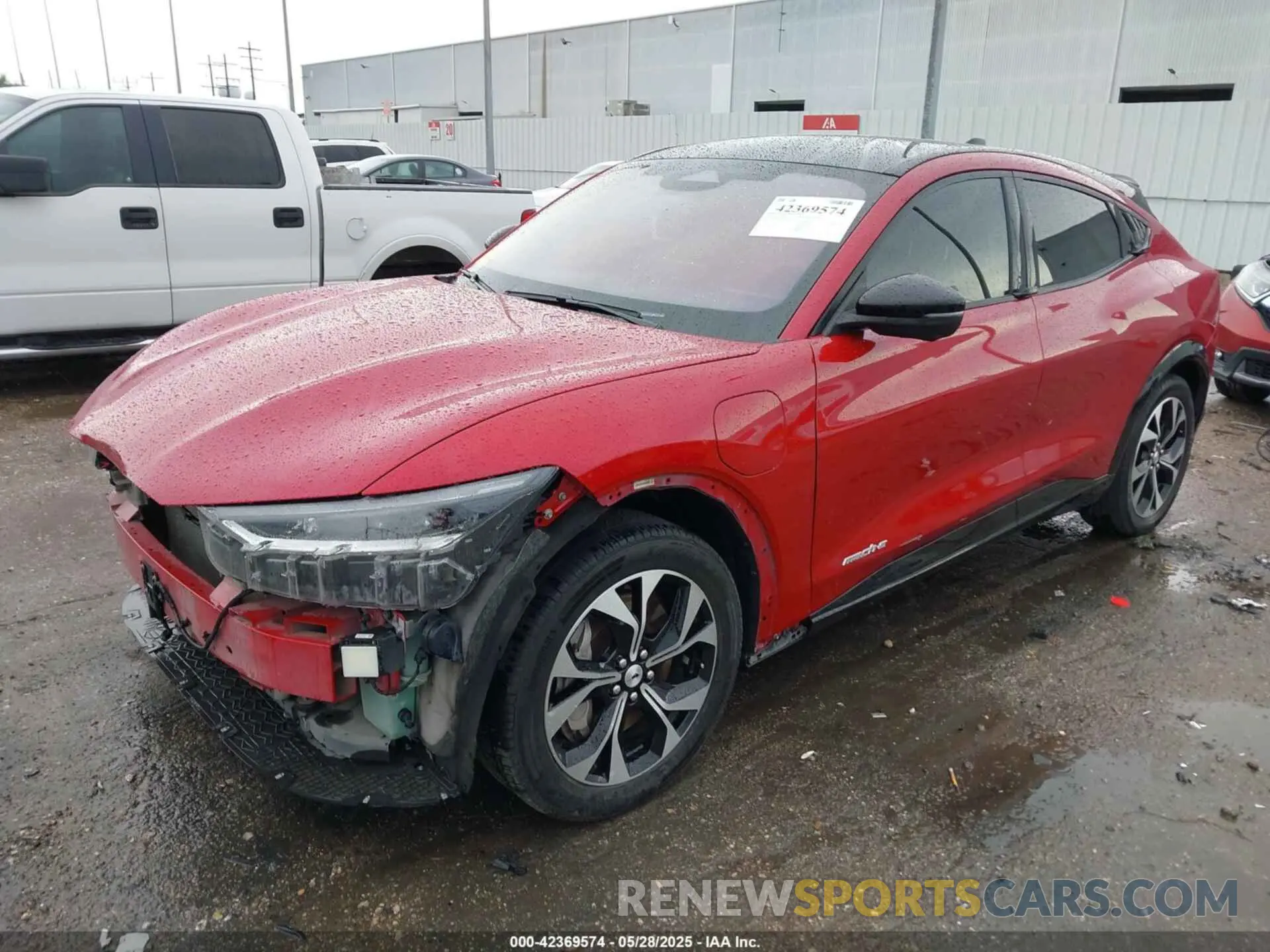 2 Photograph of a damaged car 3FMTK3RM1NMA57631 FORD MUSTANG MACH-E 2022