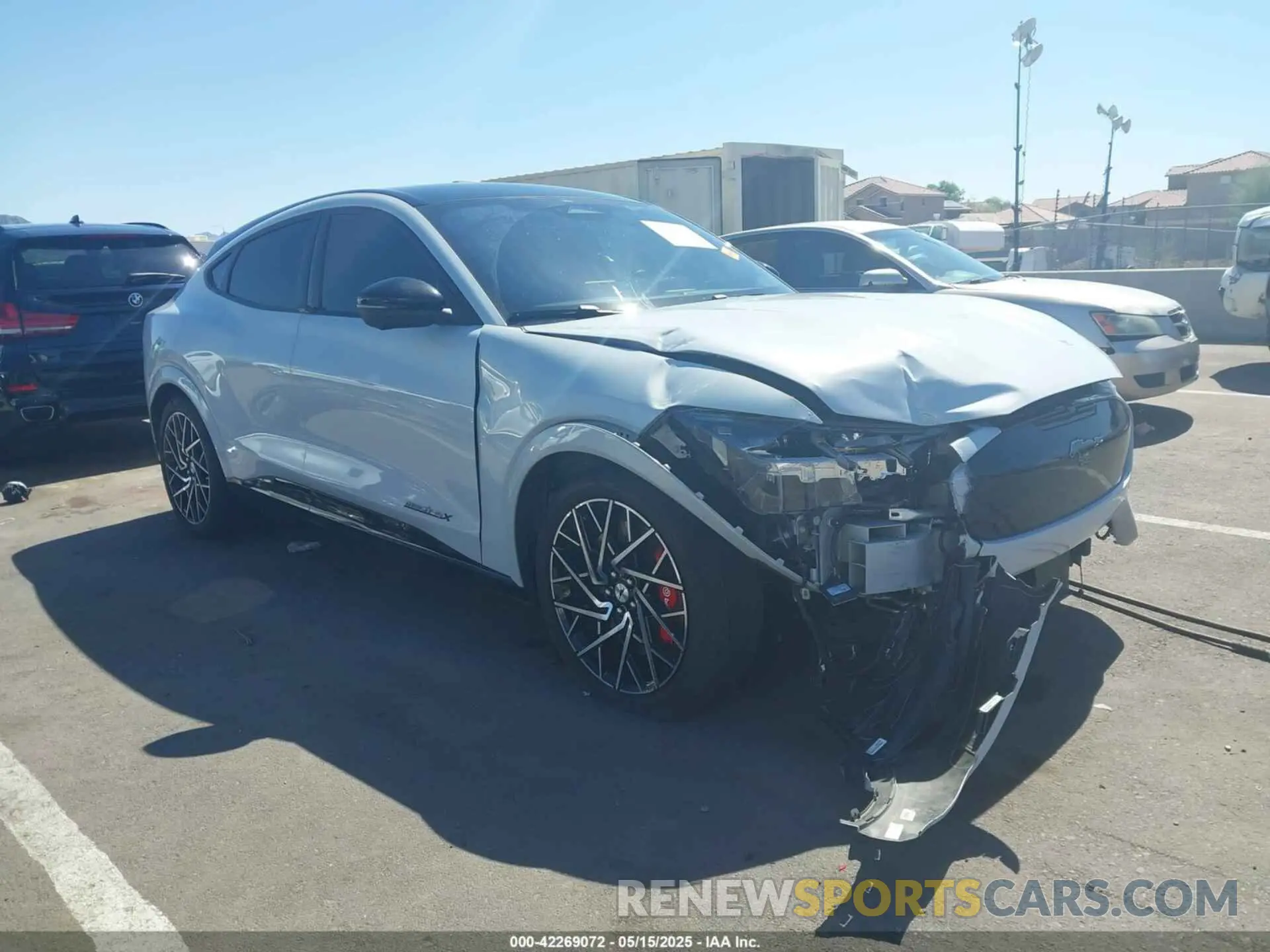 1 Photograph of a damaged car 3FMTK4SX6NMA24182 FORD MUSTANG MACH-E 2022
