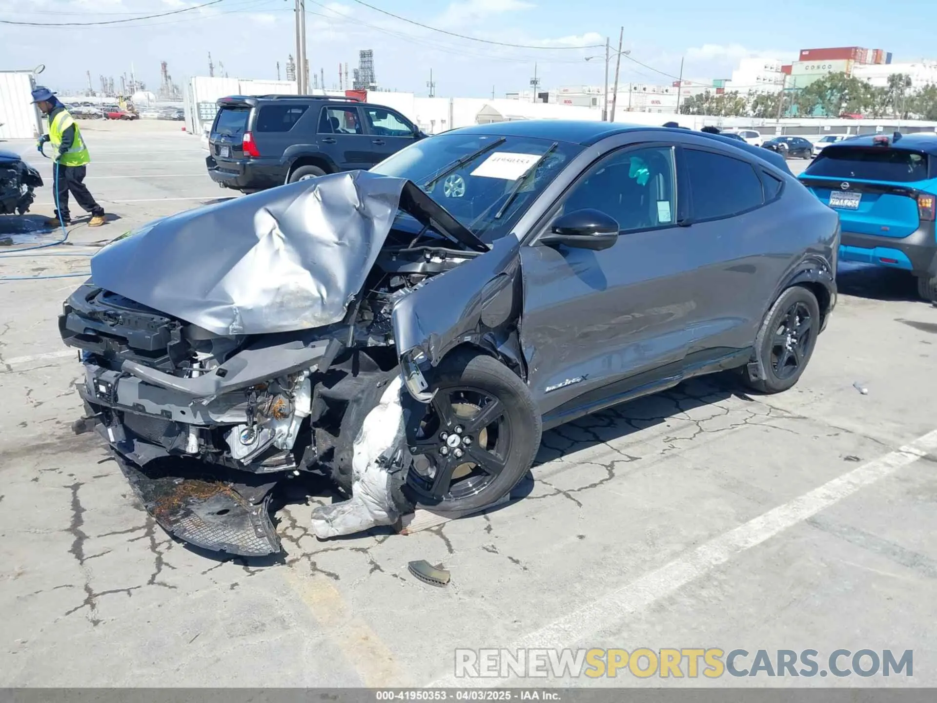 2 Photograph of a damaged car 3FMTK2SU7PMA64767 FORD MUSTANG MACH-E 2023
