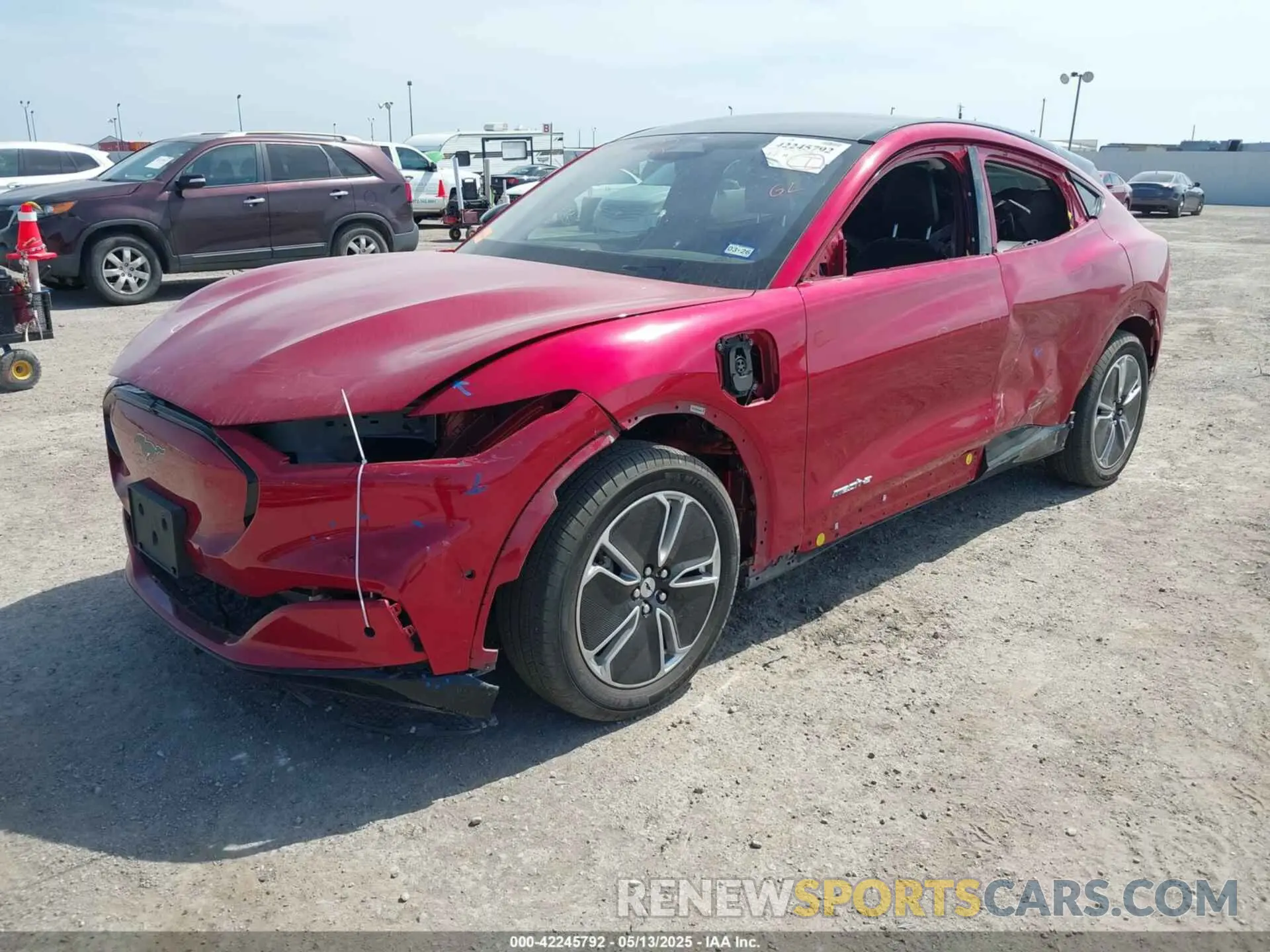 2 Photograph of a damaged car 3FMTK3R40PMA88565 FORD MUSTANG MACH-E 2023