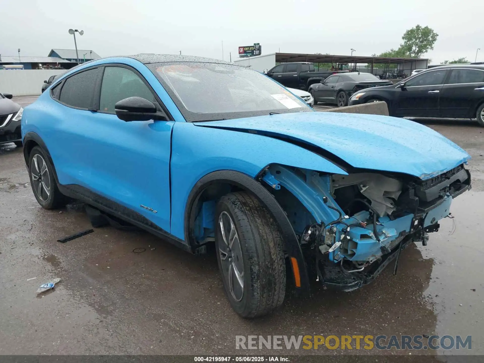 1 Photograph of a damaged car 3FMTK3R46PMA89994 FORD MUSTANG MACH-E 2023
