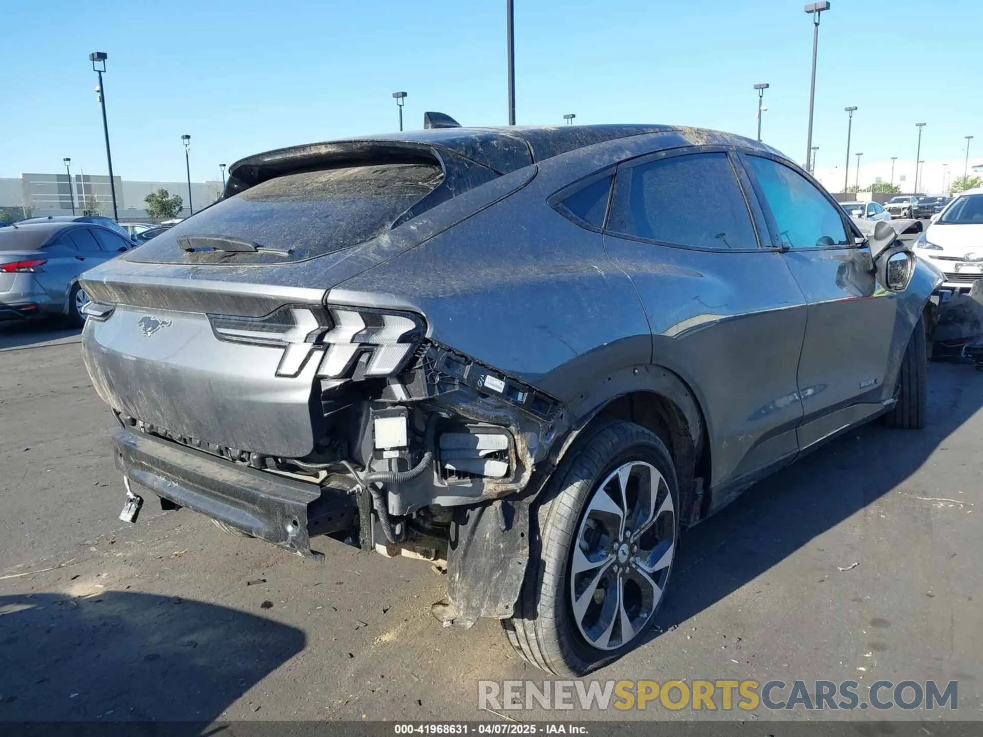 4 Photograph of a damaged car 3FMTK3R70PMA41546 FORD MUSTANG MACH-E 2023