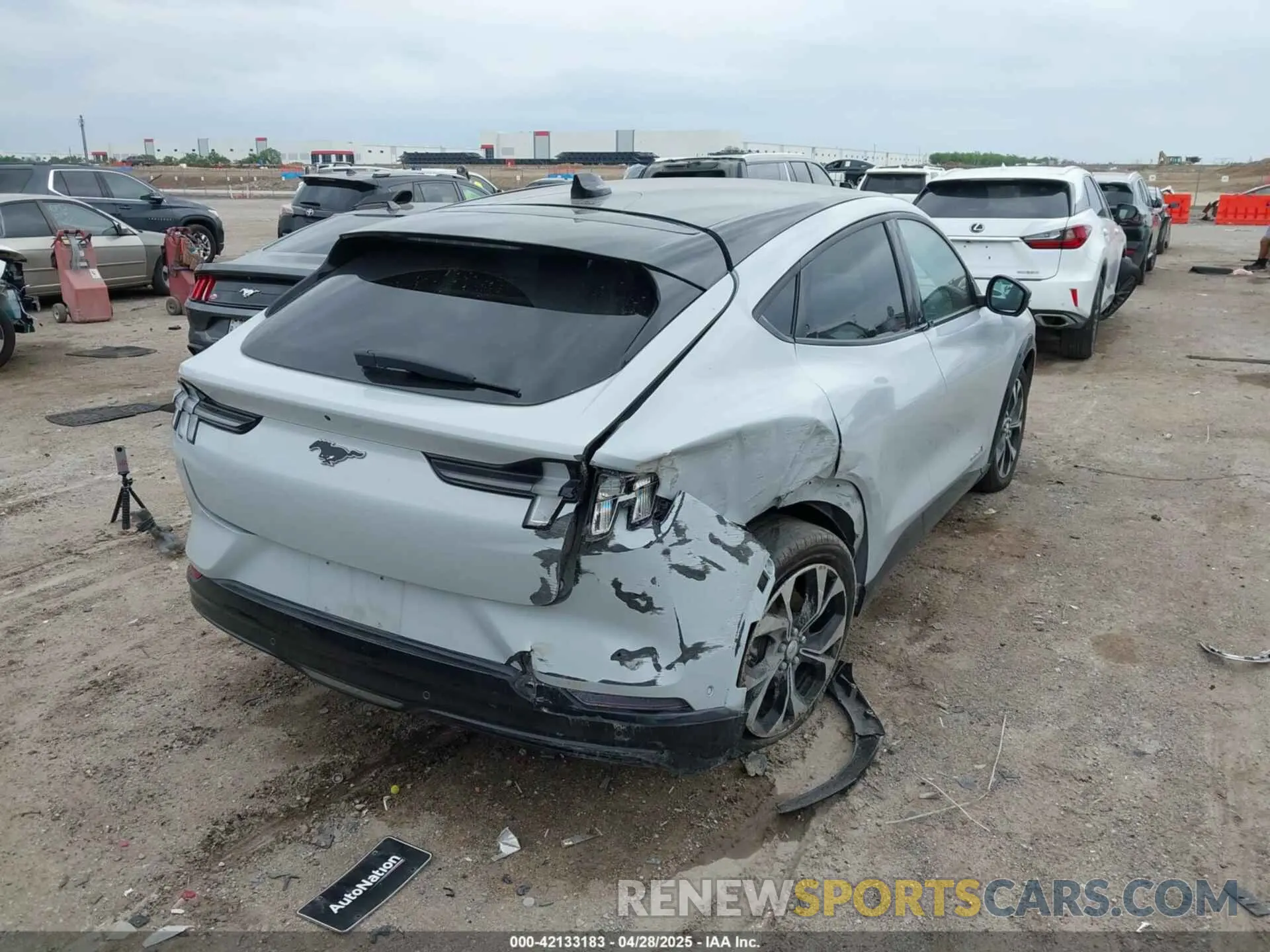 4 Photograph of a damaged car 3FMTK3R73PMA62245 FORD MUSTANG MACH-E 2023