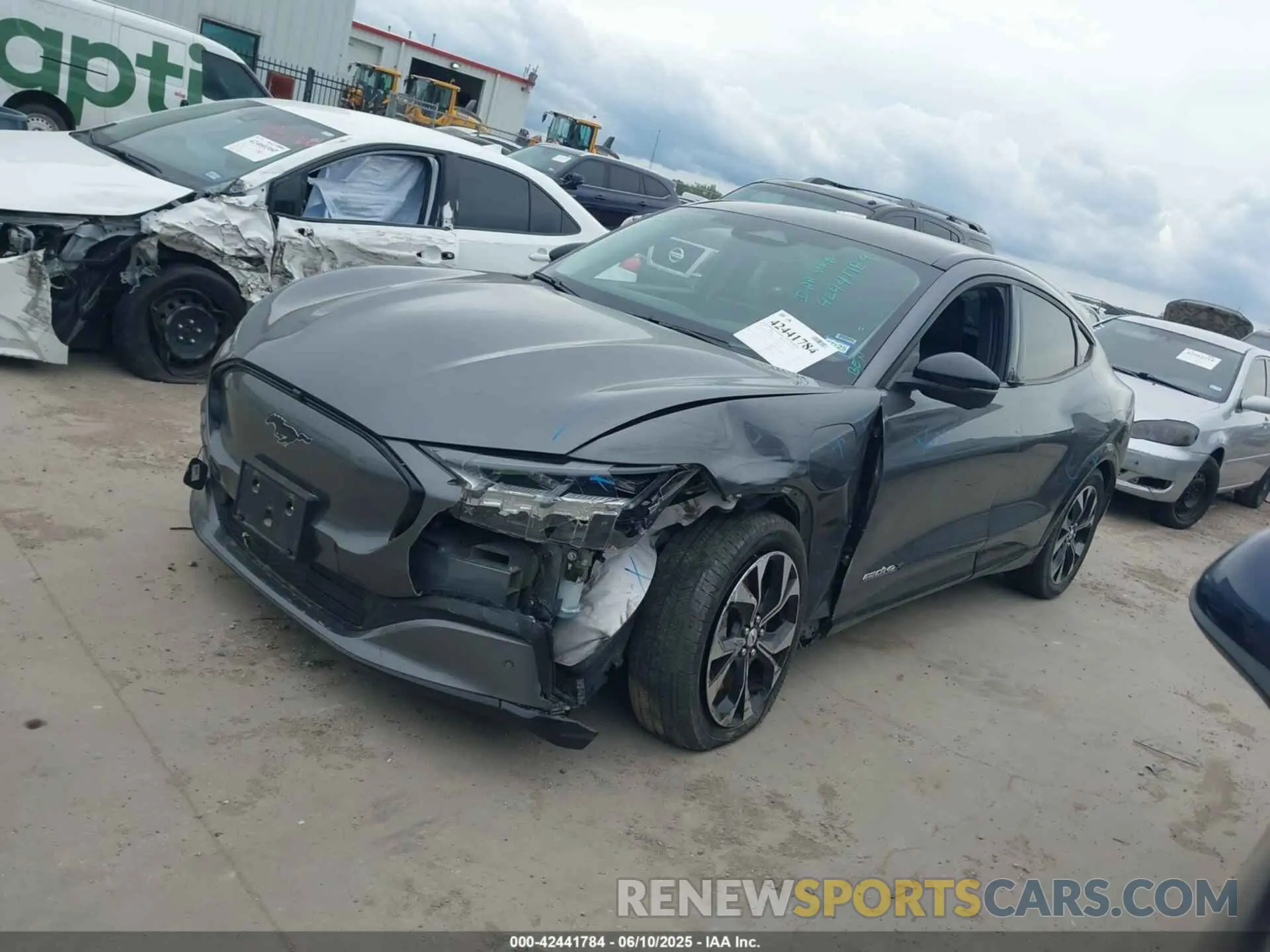 2 Photograph of a damaged car 3FMTK3SU3PMA70118 FORD MUSTANG MACH-E 2023