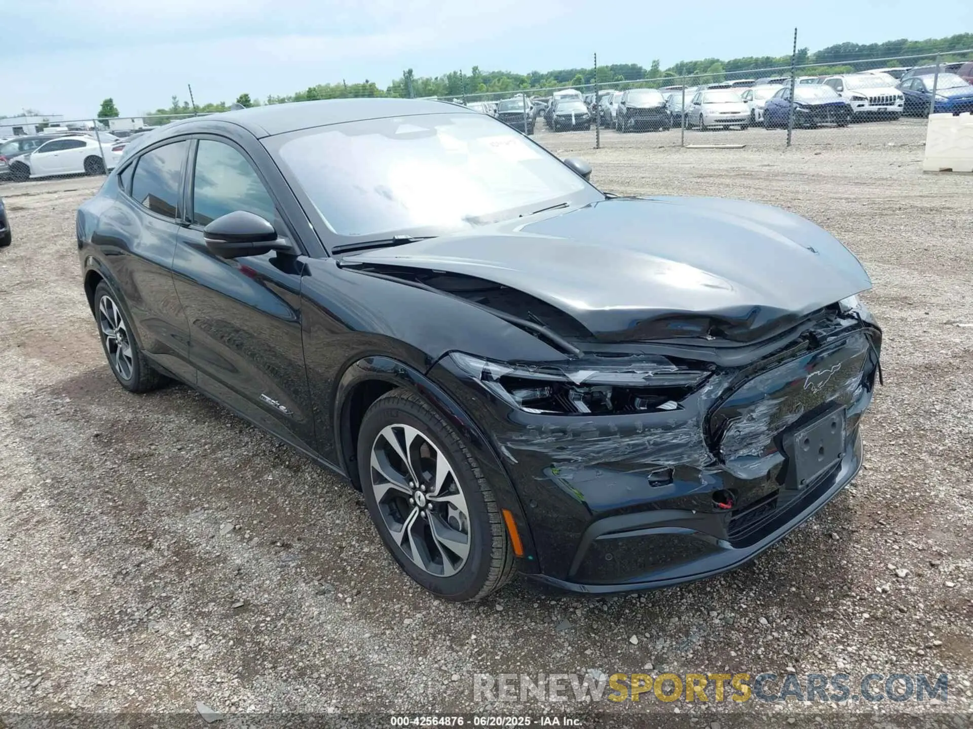 1 Photograph of a damaged car 3FMTK3SU5PMA36780 FORD MUSTANG MACH-E 2023