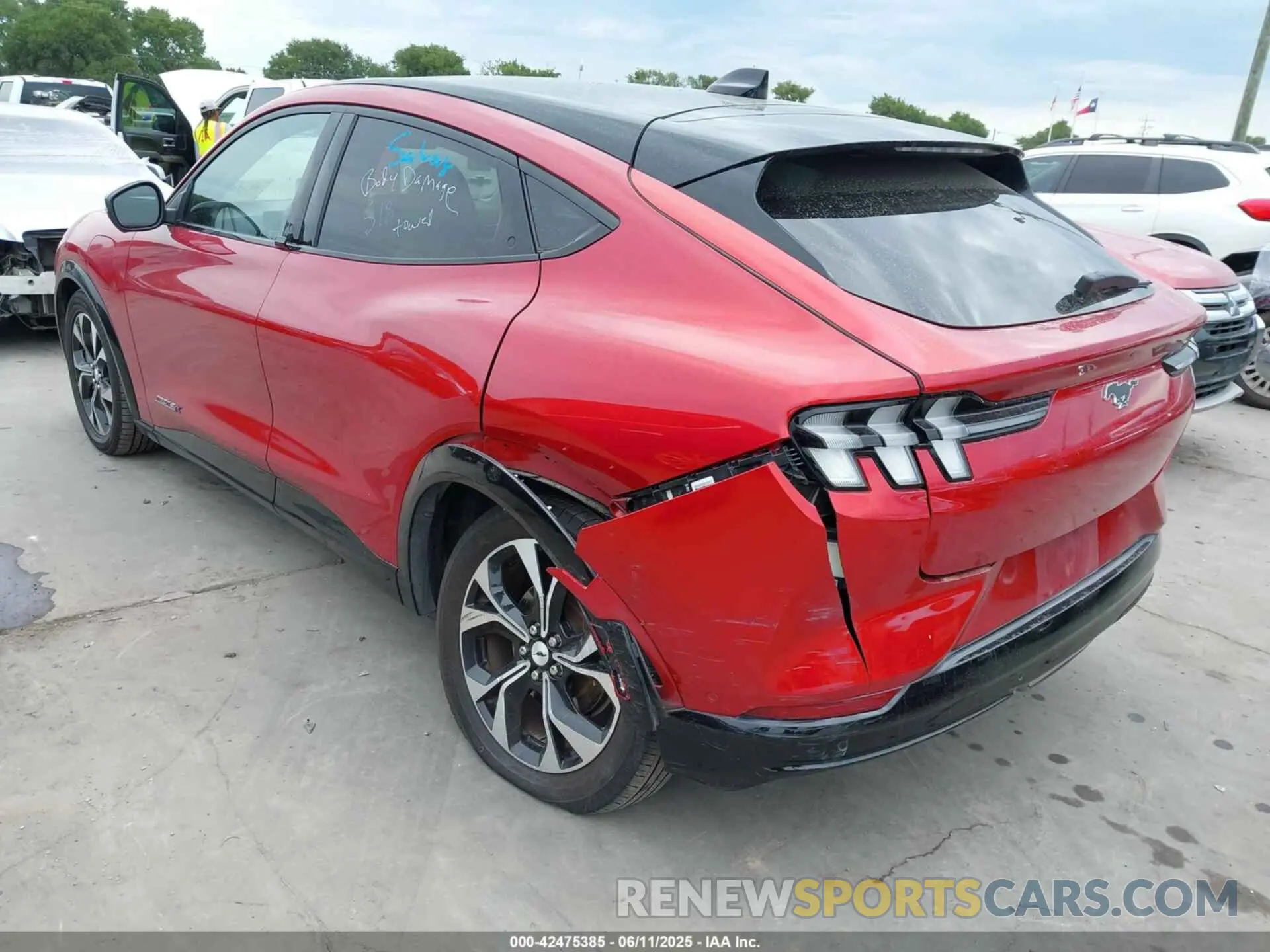 3 Фотография поврежденного автомобиля 3FMTK3SU5PMA70024 FORD MUSTANG MACH-E 2023