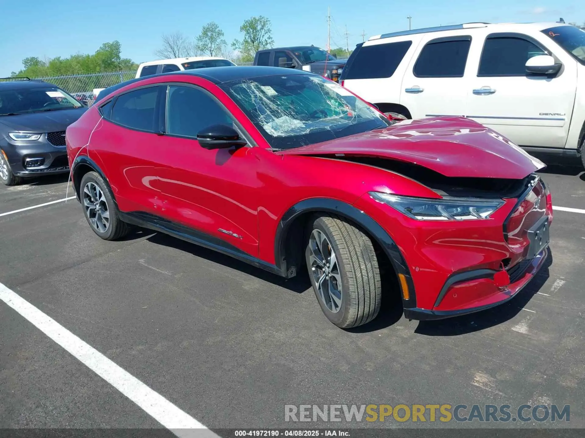 1 Photograph of a damaged car 3FMTK3SUXPMA96585 FORD MUSTANG MACH-E 2023