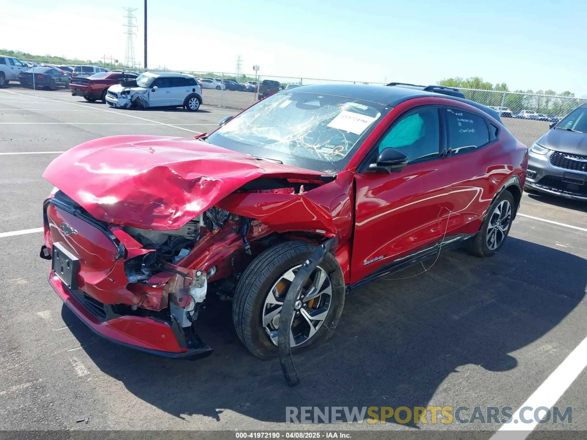 2 Photograph of a damaged car 3FMTK3SUXPMA96585 FORD MUSTANG MACH-E 2023