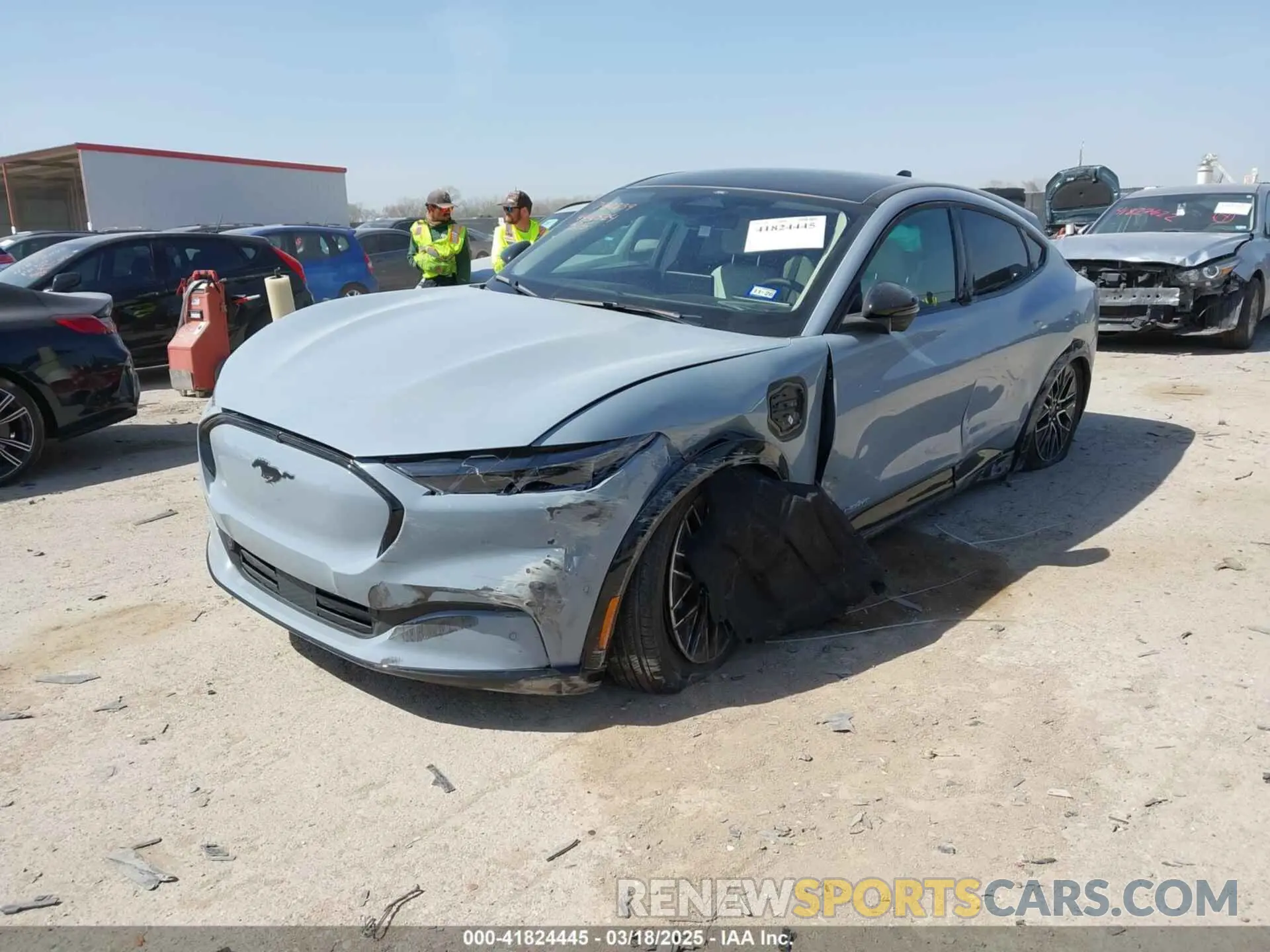 2 Фотография поврежденного автомобиля 3FMTK3R41RMA41788 FORD MUSTANG MACH-E 2024