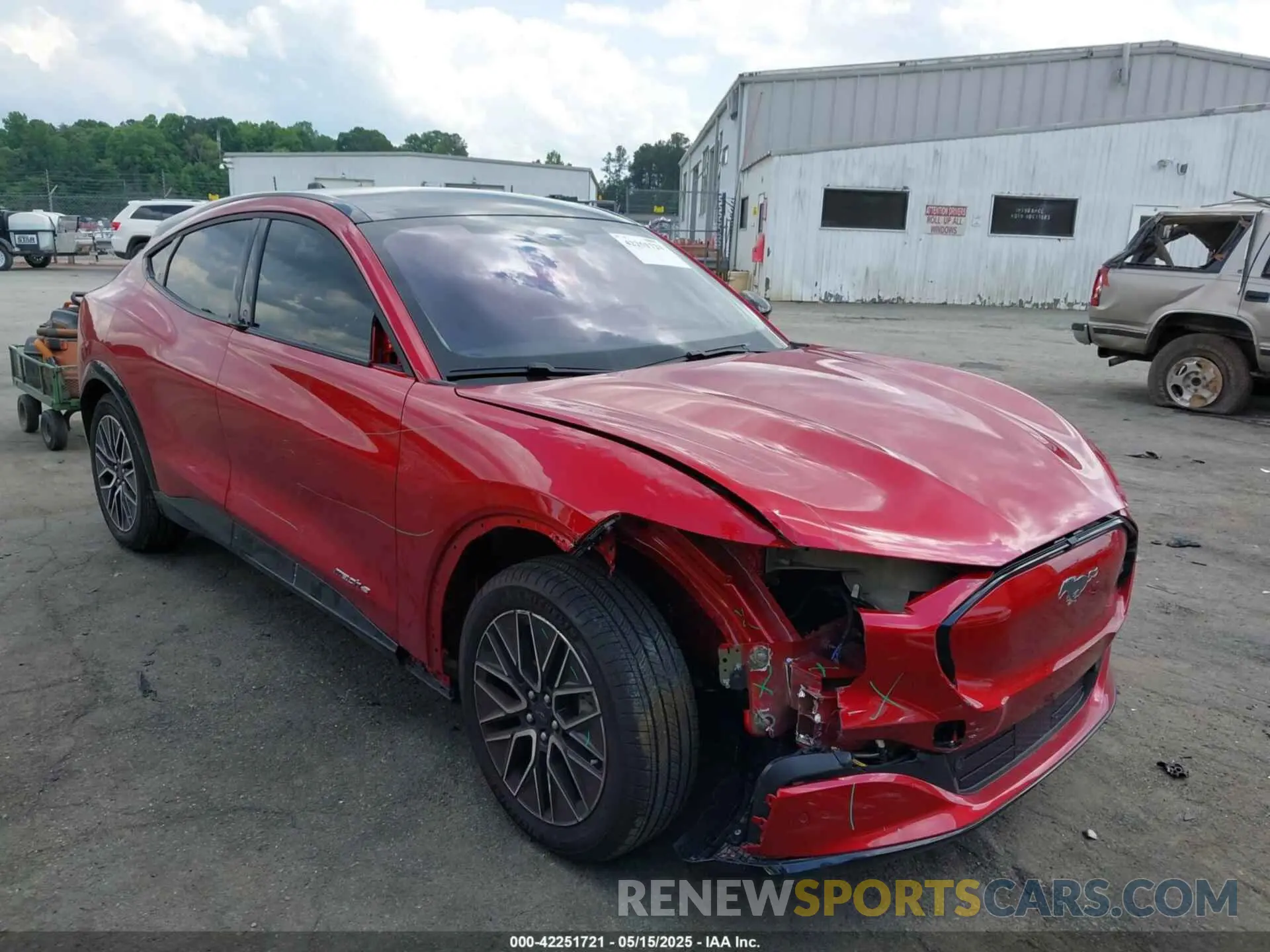 1 Photograph of a damaged car 3FMTK3R48RMA52853 FORD MUSTANG MACH-E 2024