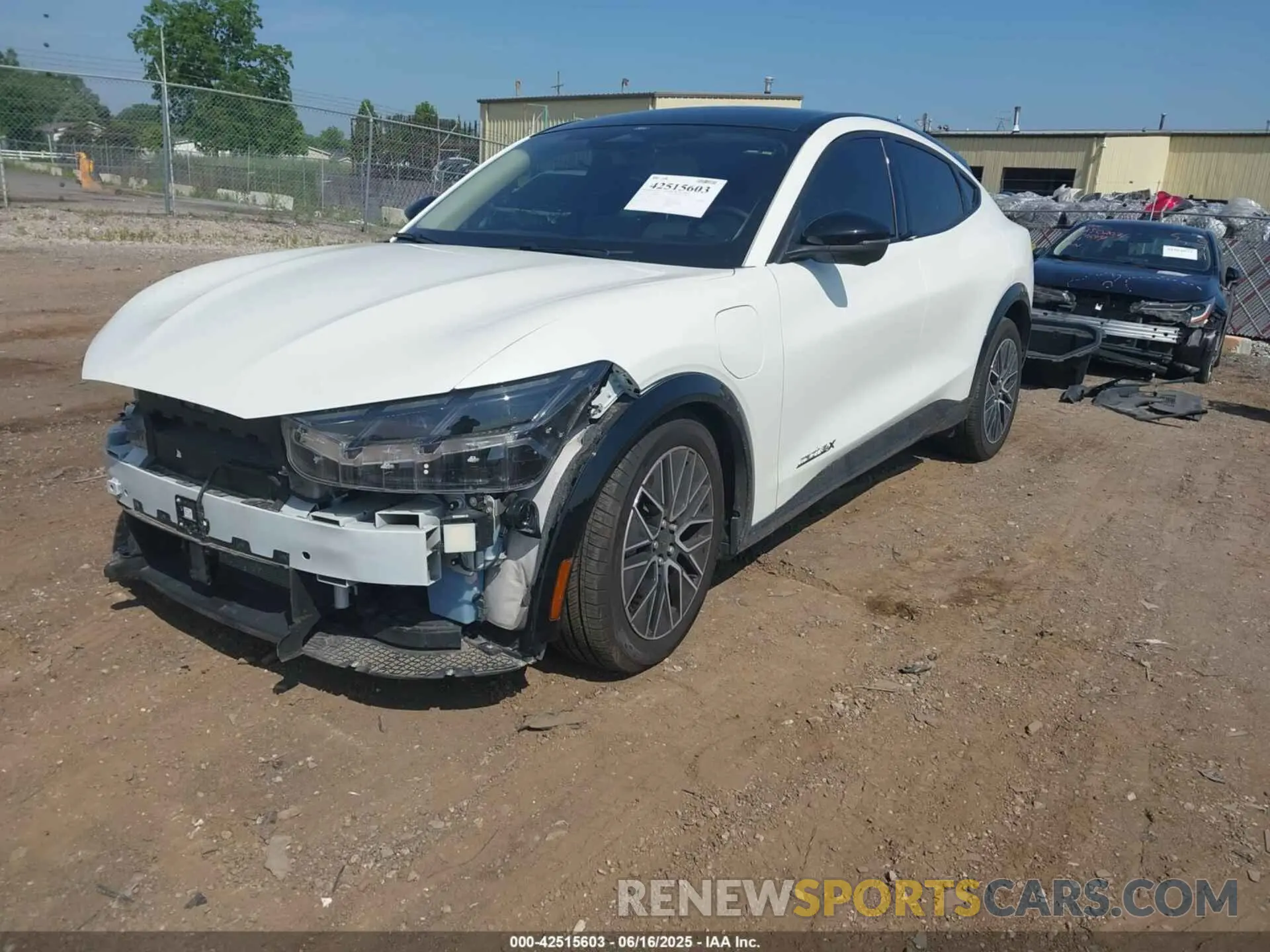 2 Photograph of a damaged car 3FMTK3SU0RMA15449 FORD MUSTANG MACH-E 2024
