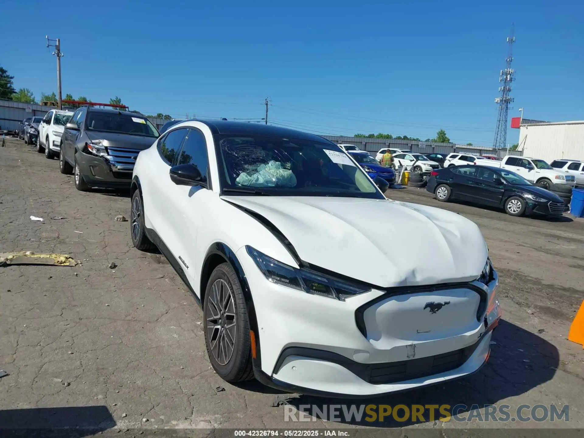 1 Photograph of a damaged car 3FMTK3SU3RMA36196 FORD MUSTANG MACH-E 2024