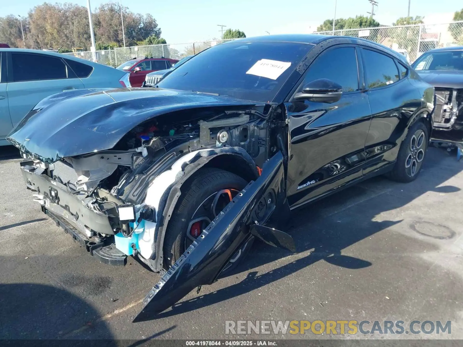2 Photograph of a damaged car 3FMTK4SX2RMA48663 FORD MUSTANG MACH-E 2024