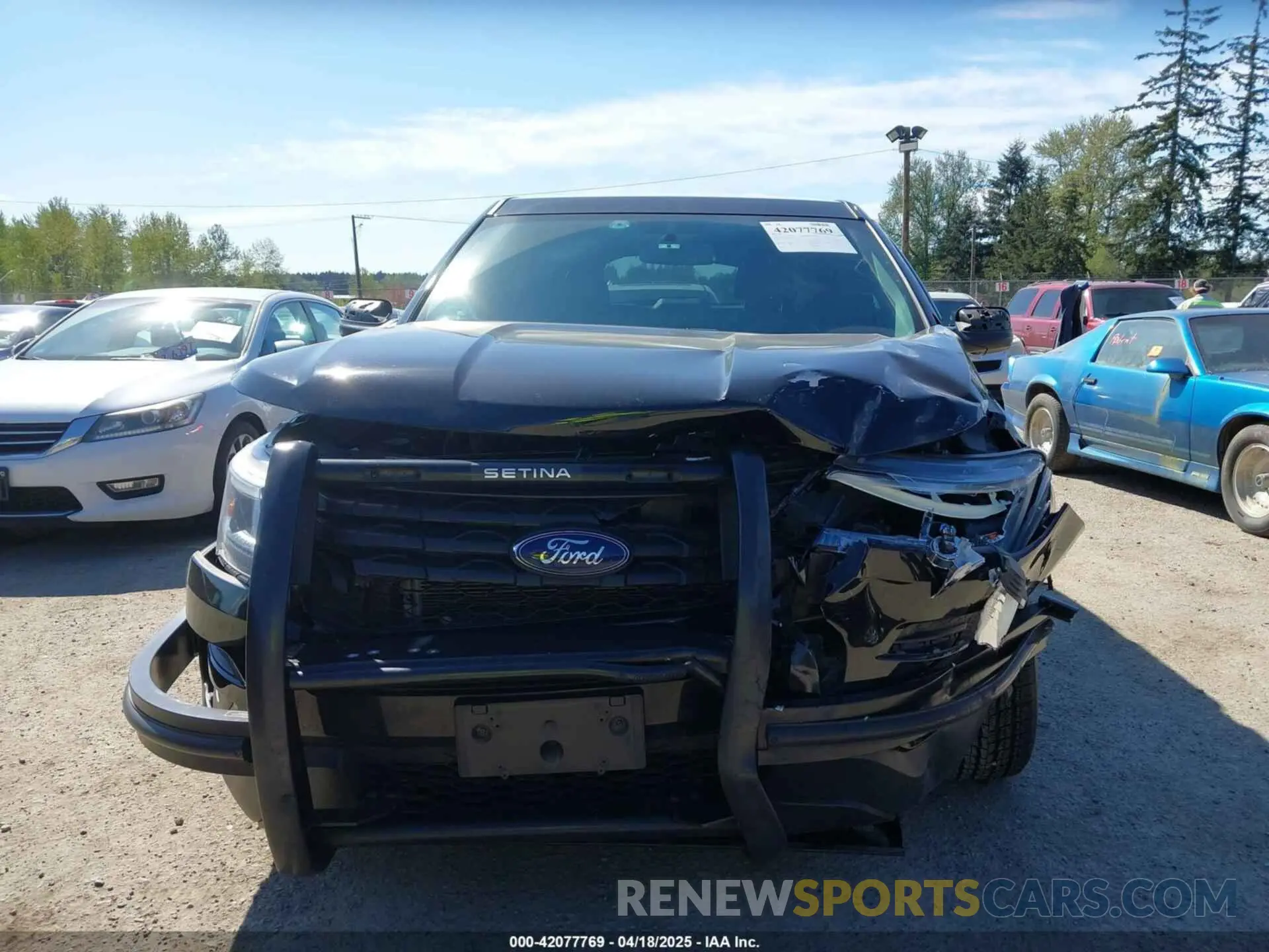 13 Фотография поврежденного автомобиля 1FM5K8AR2KGB15636 FORD POLICE INTERCEPTOR 2019