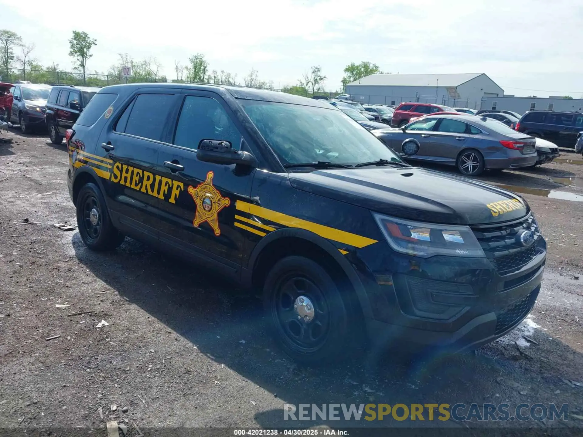 1 Photograph of a damaged car 1FM5K8ARXKGB45547 FORD POLICE INTERCEPTOR 2019