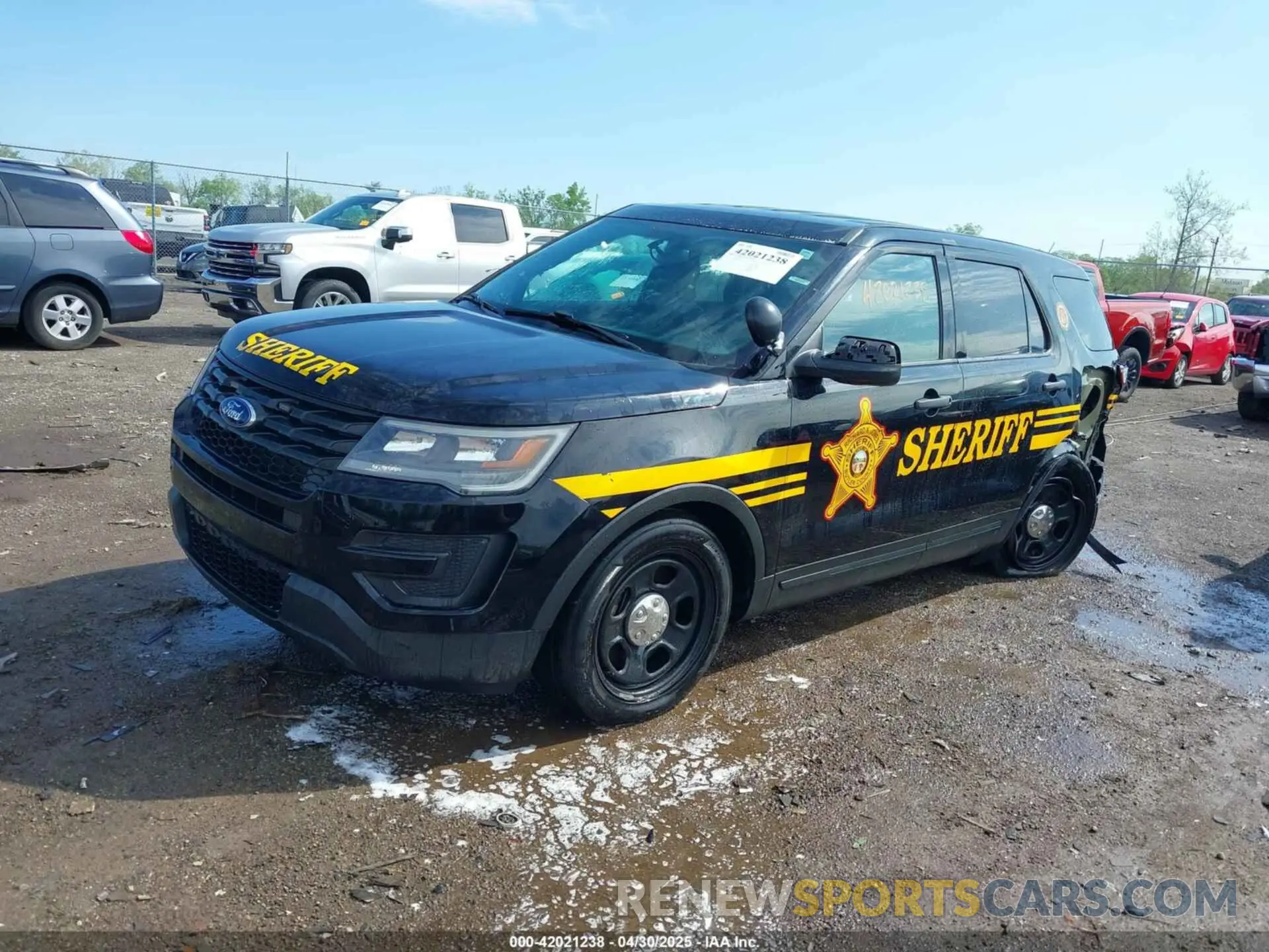 2 Photograph of a damaged car 1FM5K8ARXKGB45547 FORD POLICE INTERCEPTOR 2019