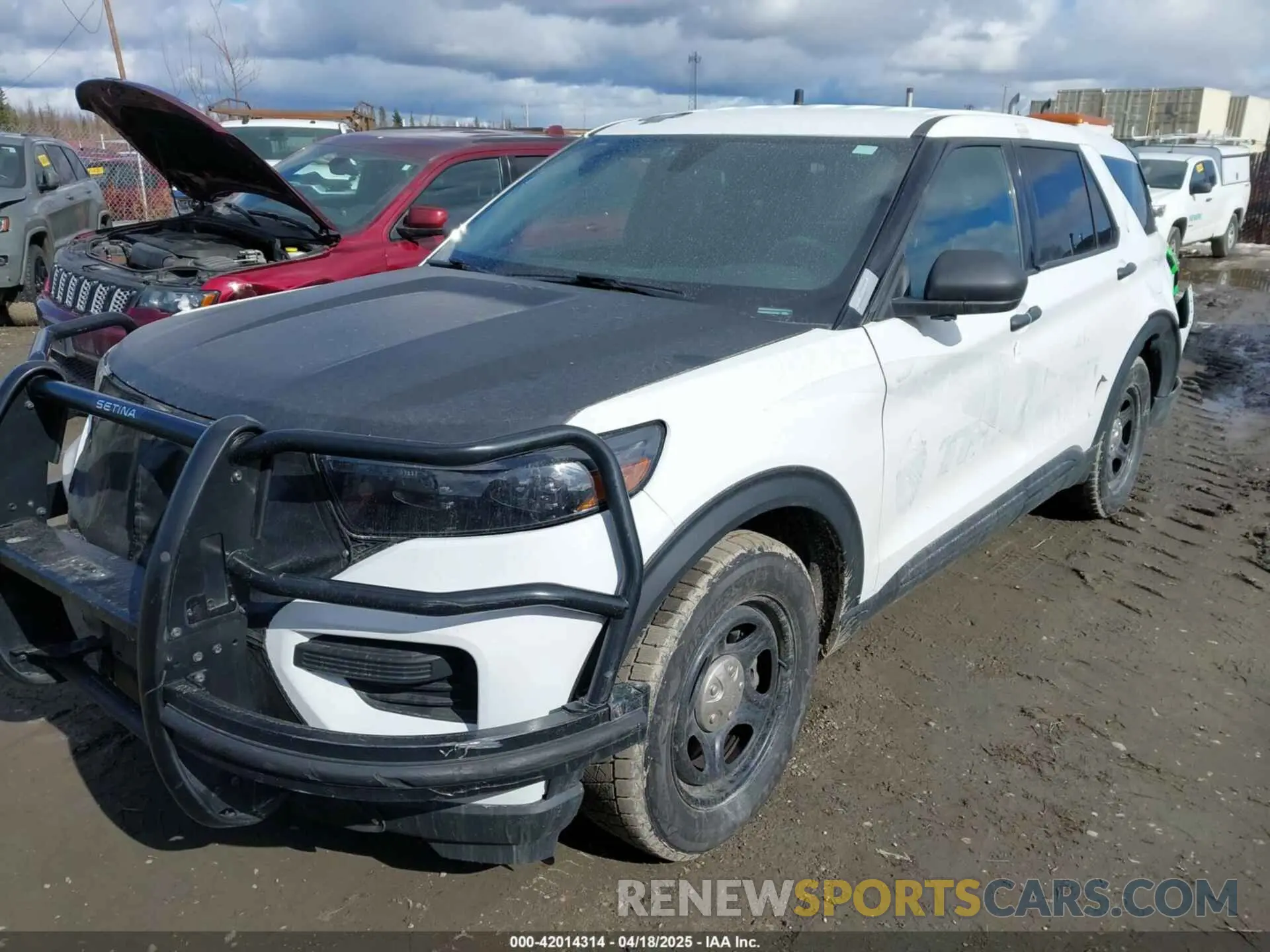 2 Photograph of a damaged car 1FM5K8AB2LGA83906 FORD POLICE INTERCEPTOR 2020
