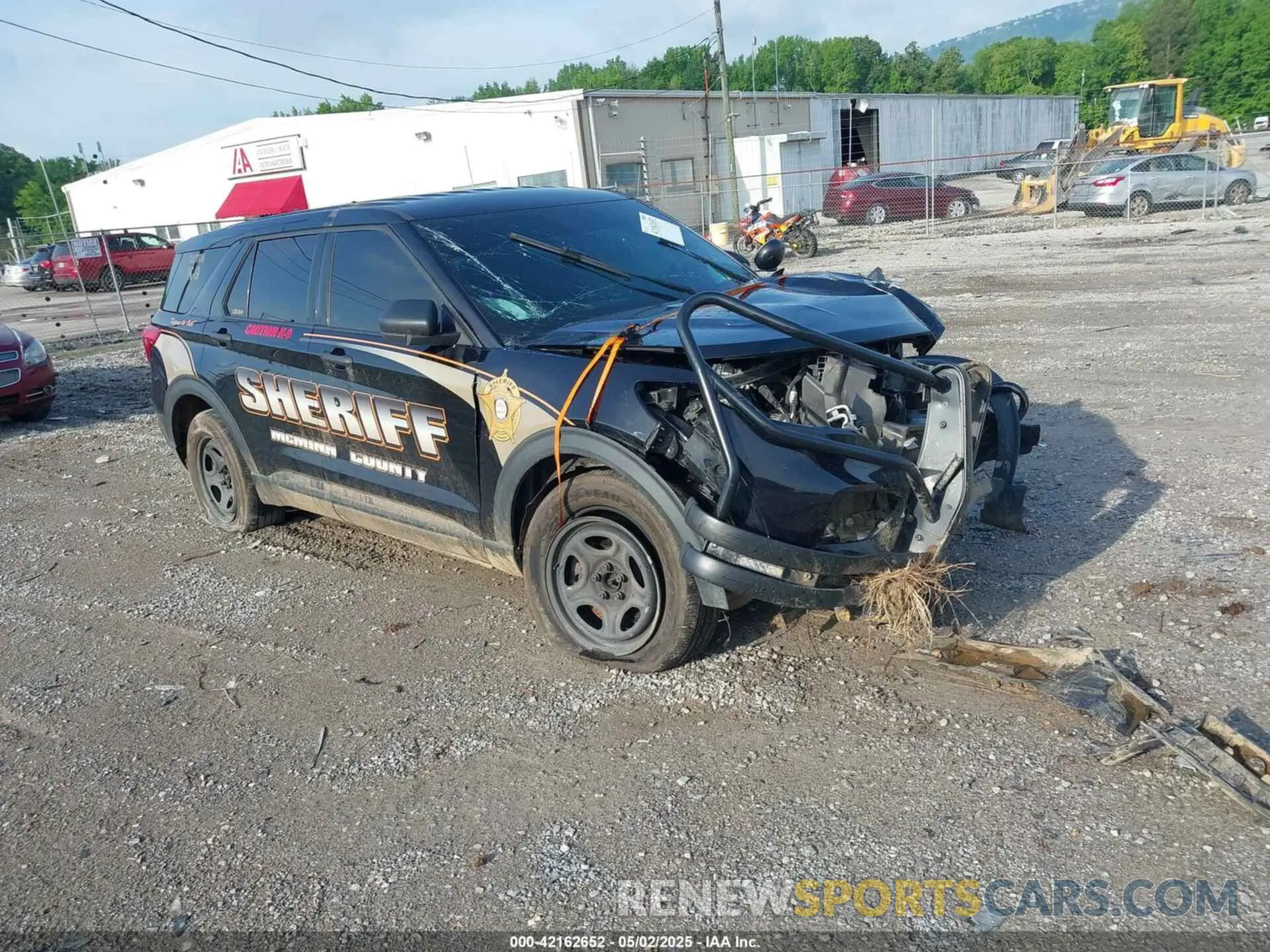 1 Photograph of a damaged car 1FM5K8AB8MGB61624 FORD POLICE INTERCEPTOR 2021