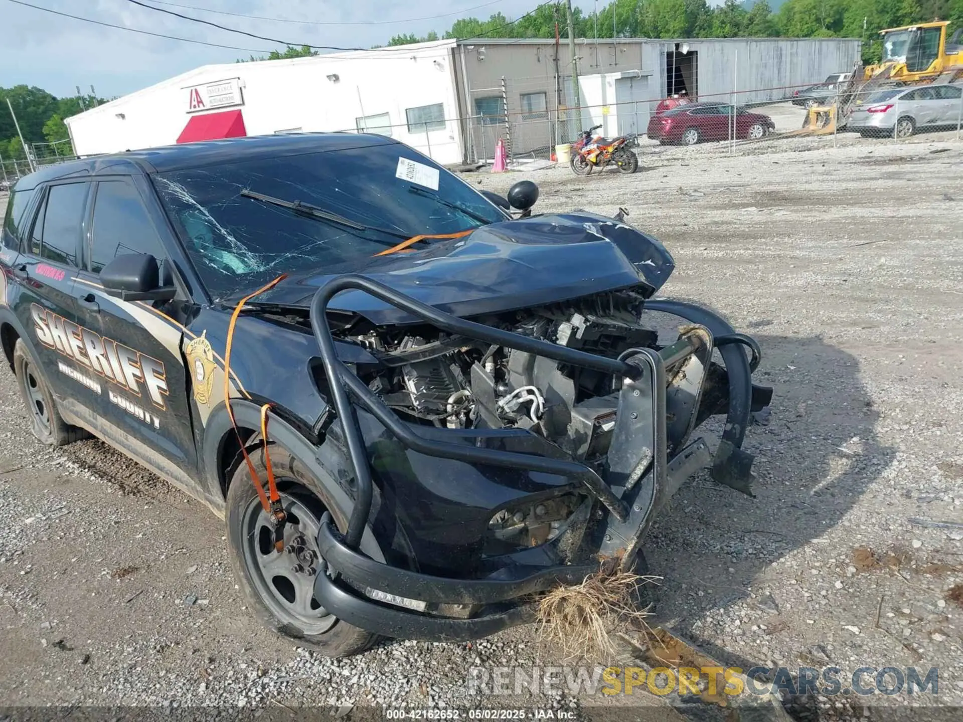 6 Photograph of a damaged car 1FM5K8AB8MGB61624 FORD POLICE INTERCEPTOR 2021