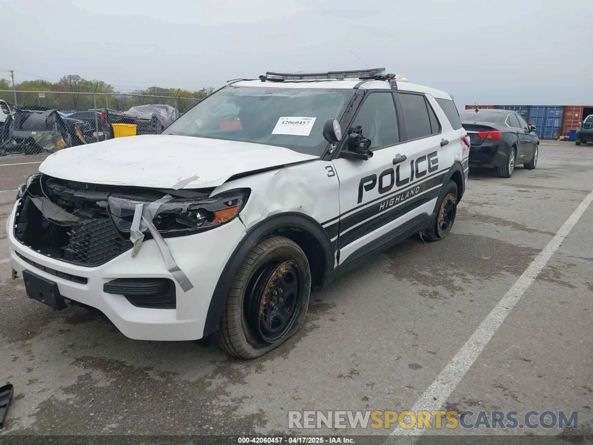 2 Фотография поврежденного автомобиля 1FM5K8ABXMGB24848 FORD POLICE INTERCEPTOR 2021