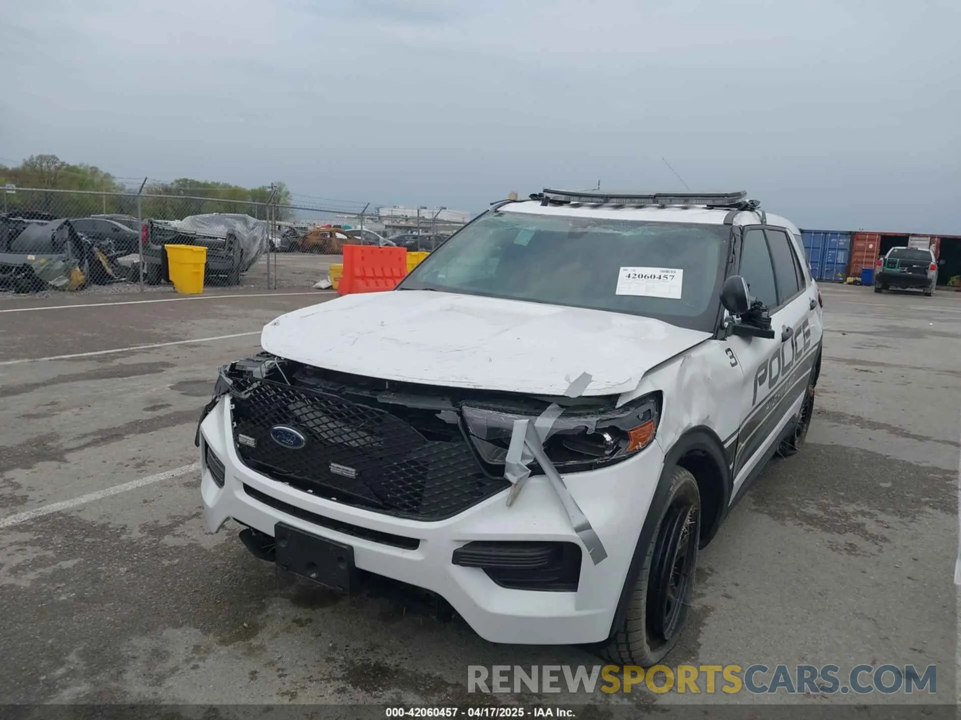 6 Фотография поврежденного автомобиля 1FM5K8ABXMGB24848 FORD POLICE INTERCEPTOR 2021