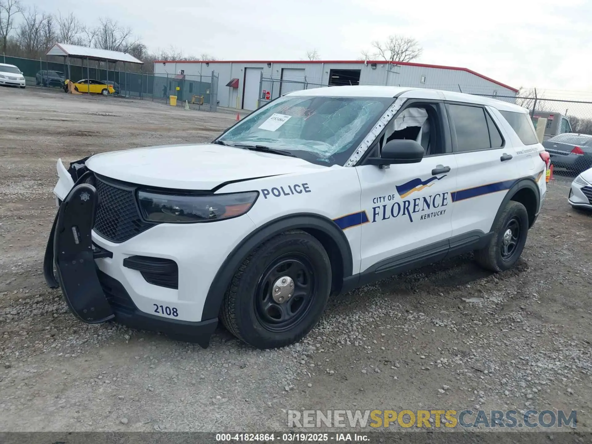 2 Photograph of a damaged car 1FM5K8ABXMGB83544 FORD POLICE INTERCEPTOR 2021