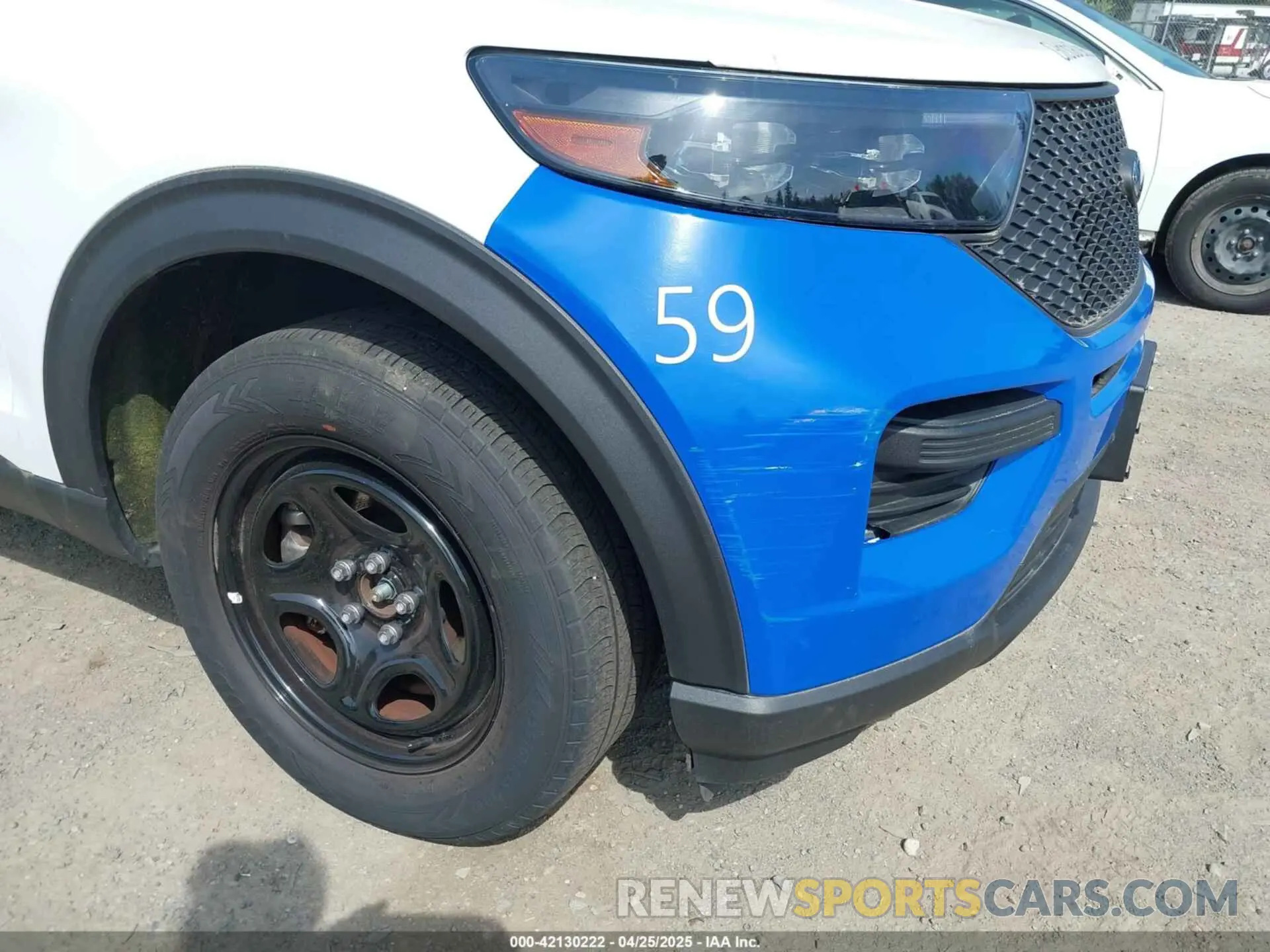 6 Photograph of a damaged car 1FM5K8AW5MNA05717 FORD POLICE INTERCEPTOR 2021