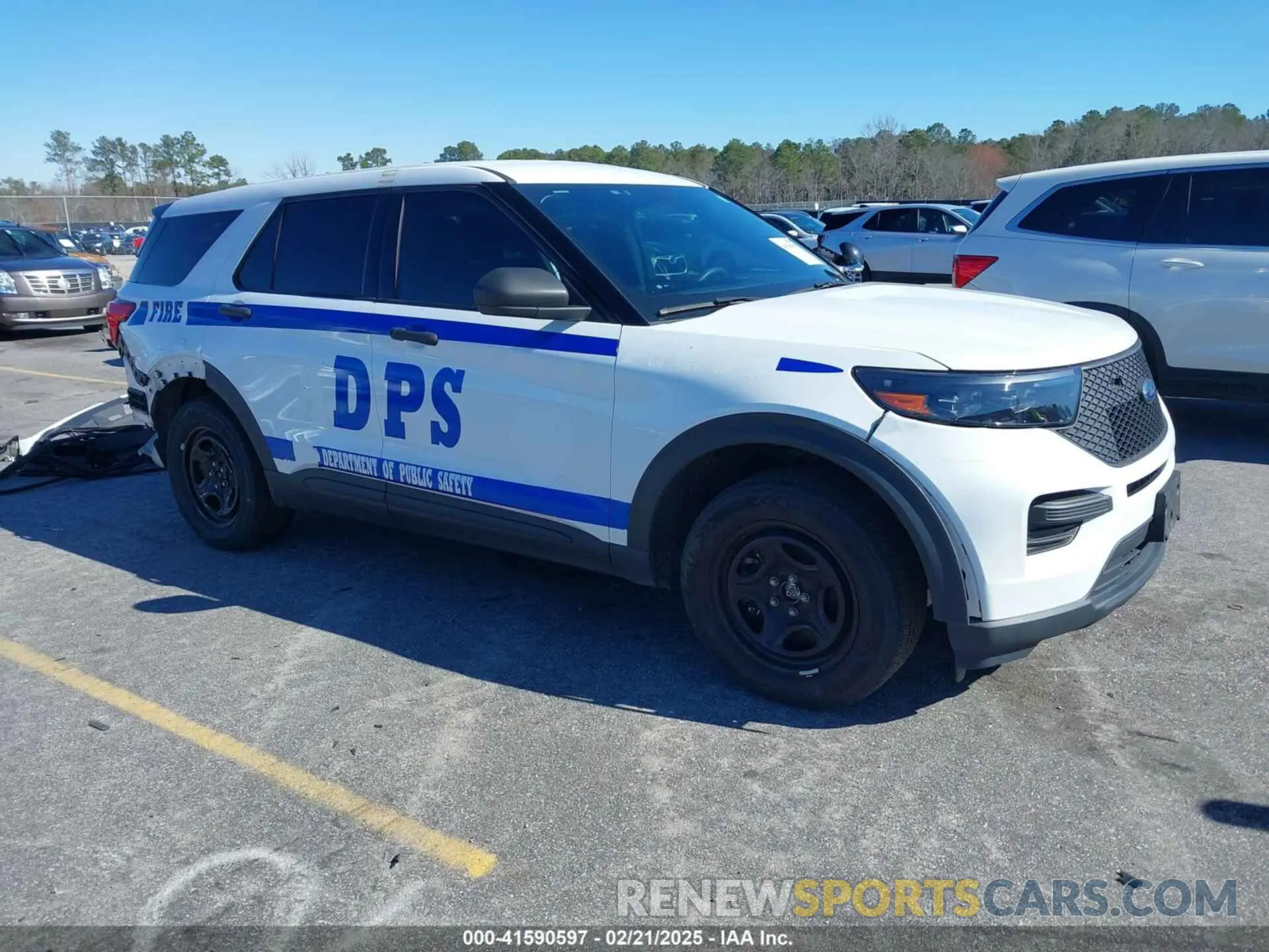 1 Фотография поврежденного автомобиля 1FM5K8AB1NGA40399 FORD POLICE INTERCEPTOR 2022