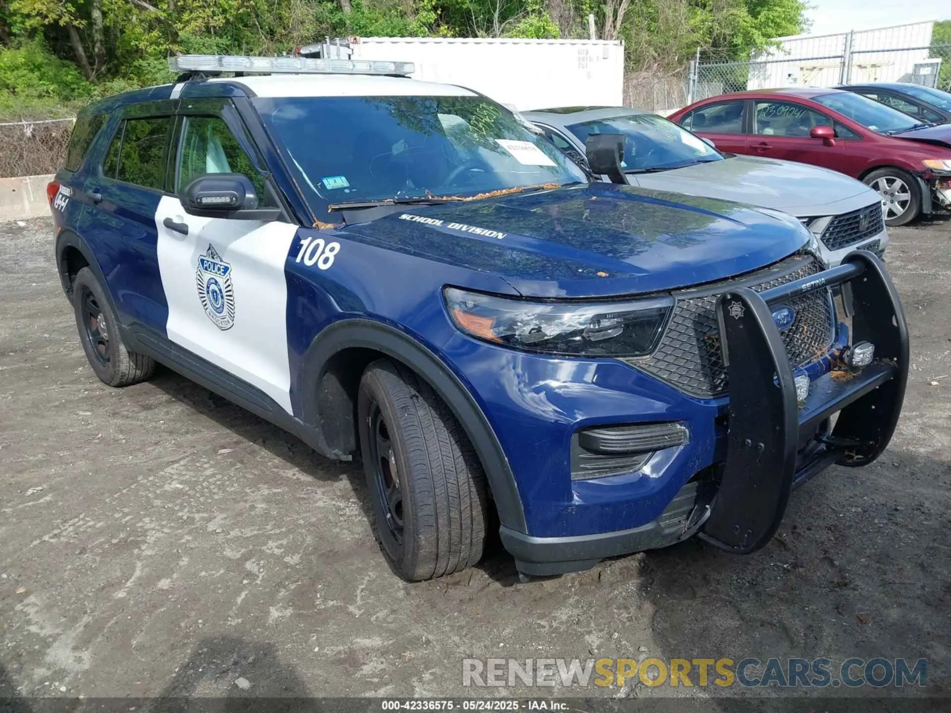 3 Photograph of a damaged car 1FM5K8AB1NGB52314 FORD POLICE INTERCEPTOR 2022